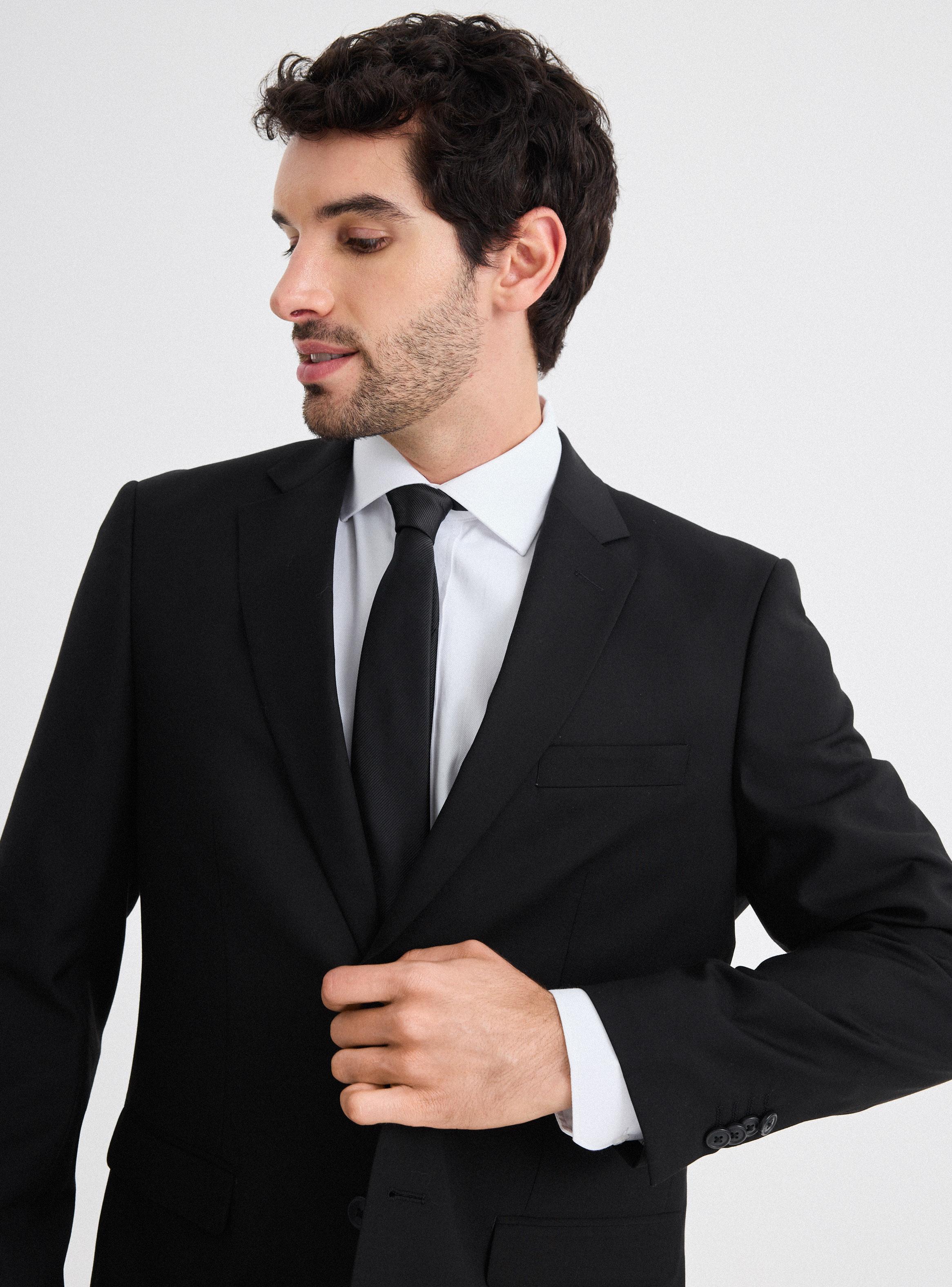 Traje Recto Colores Lisos-2