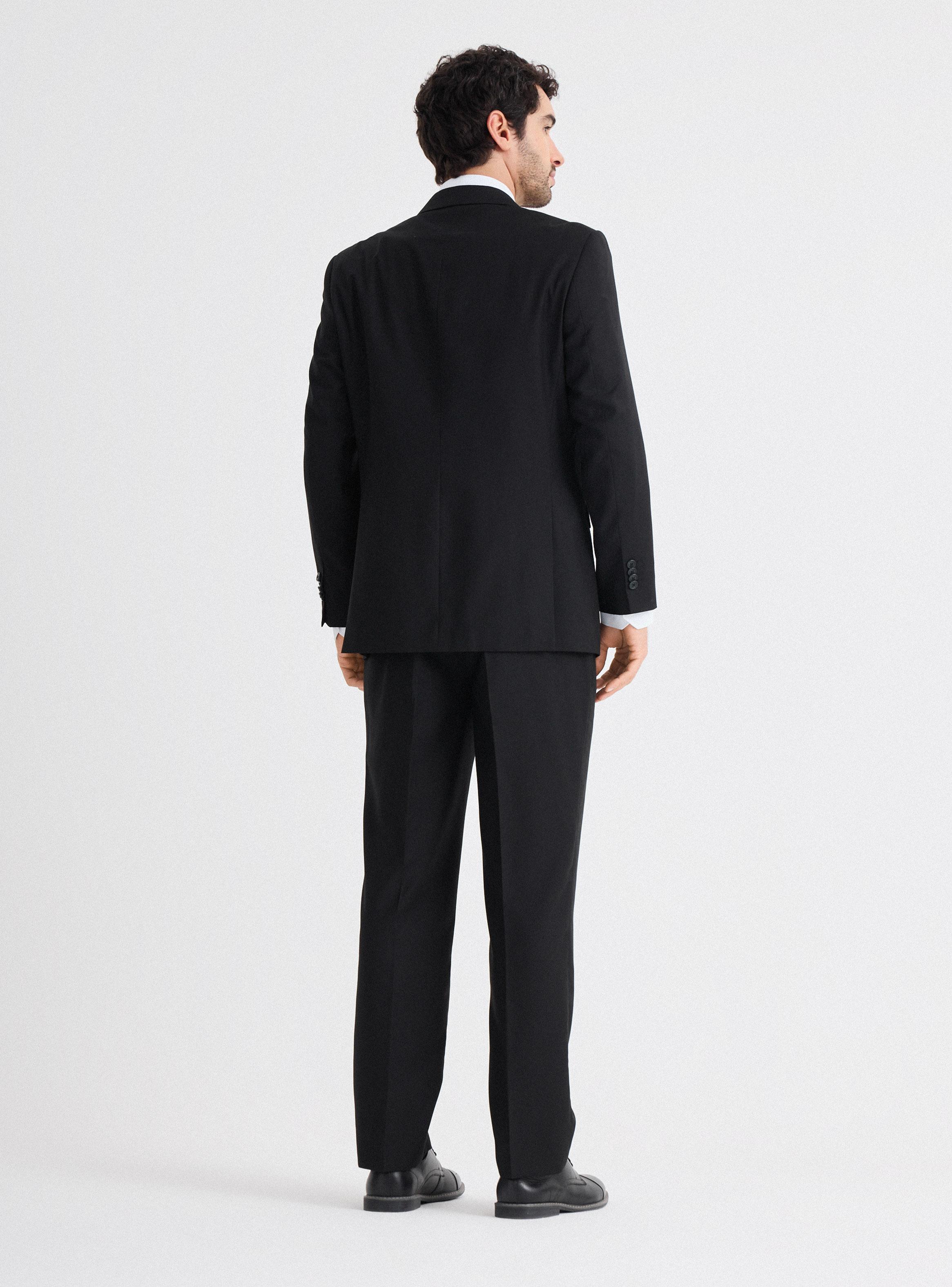 Traje Recto Colores Lisos-5