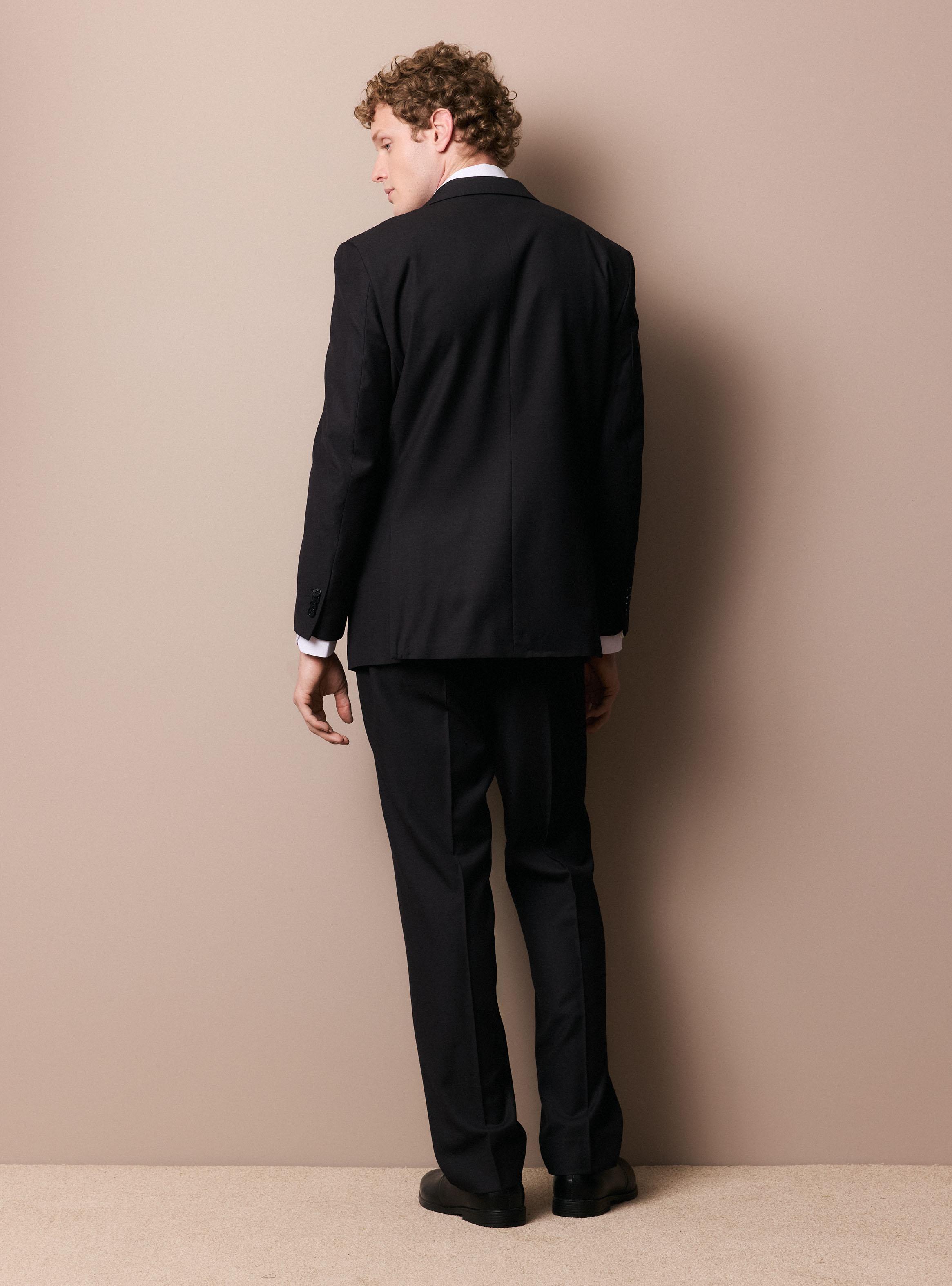Traje Recto Regular Fit Liso Color-5