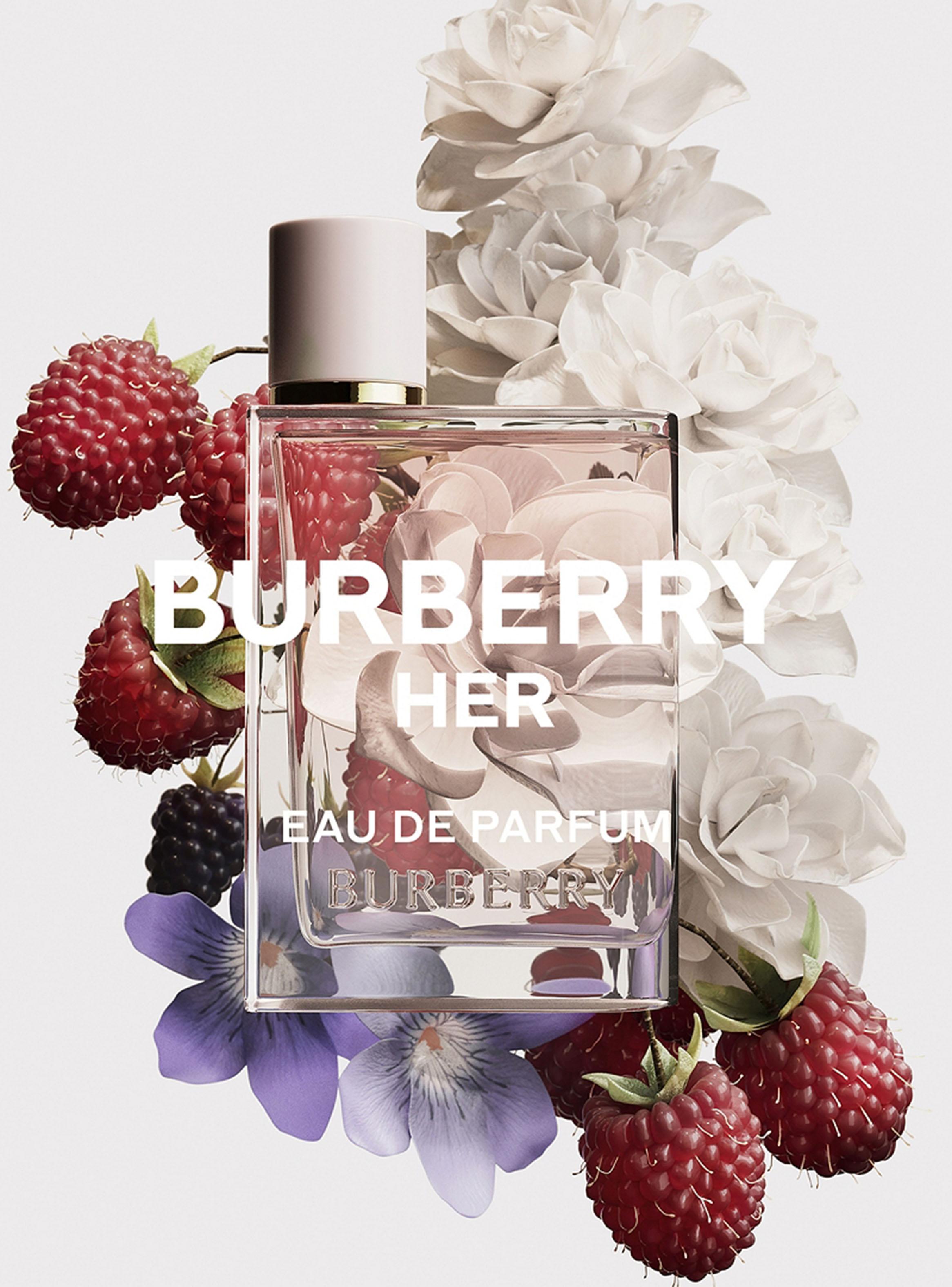 Set Perfume Her Burberry EDP Mujer 100 ml + Body Lotion 75 ml + Pen Spray 10 ml-2