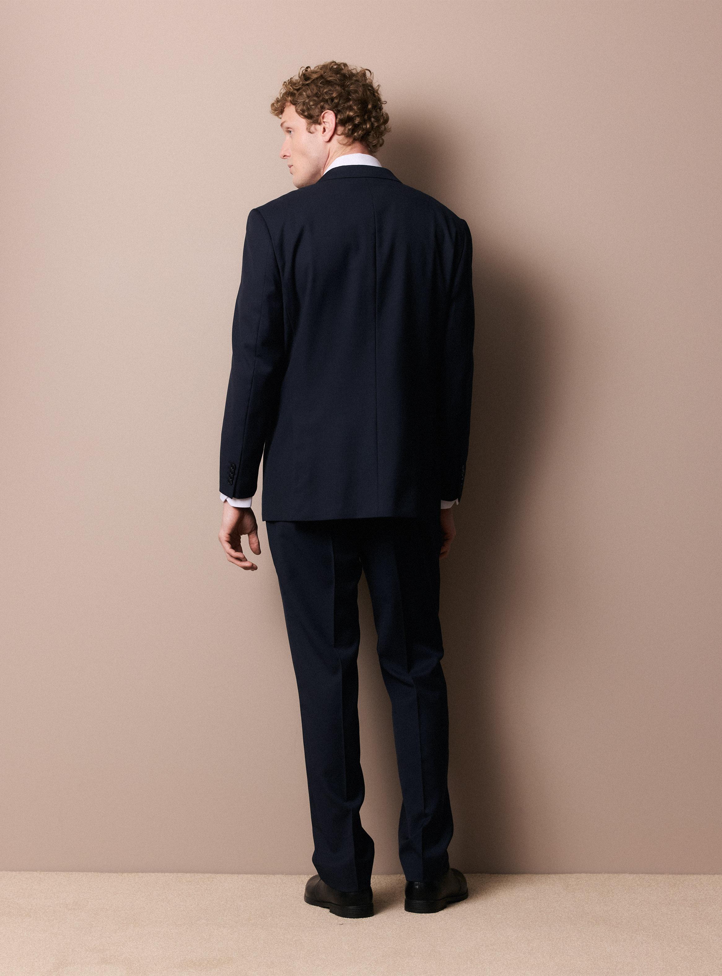 Traje Recto Lana Lisa Super 100-5