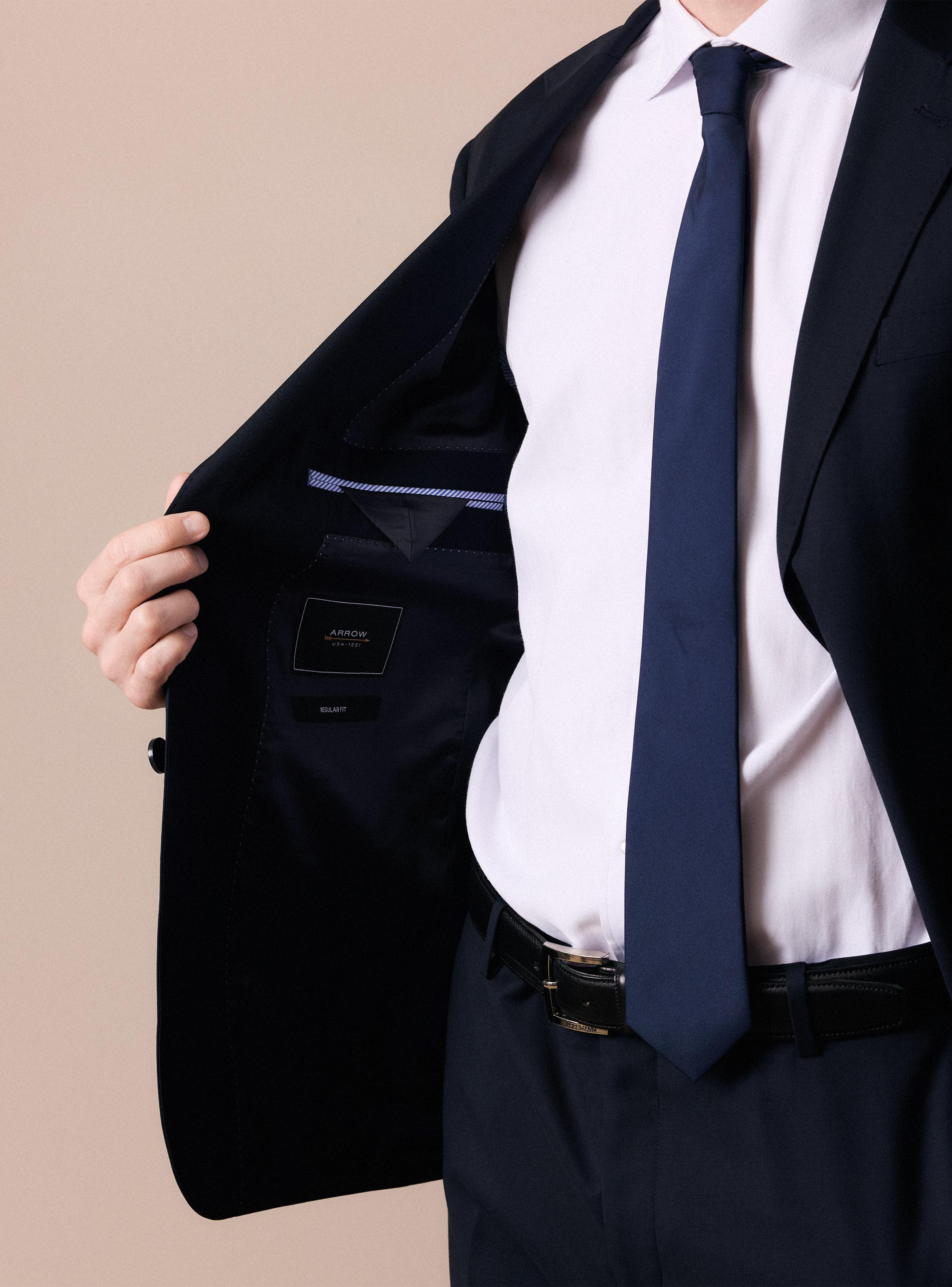 Traje Recto Lana Lisa Super 100-3