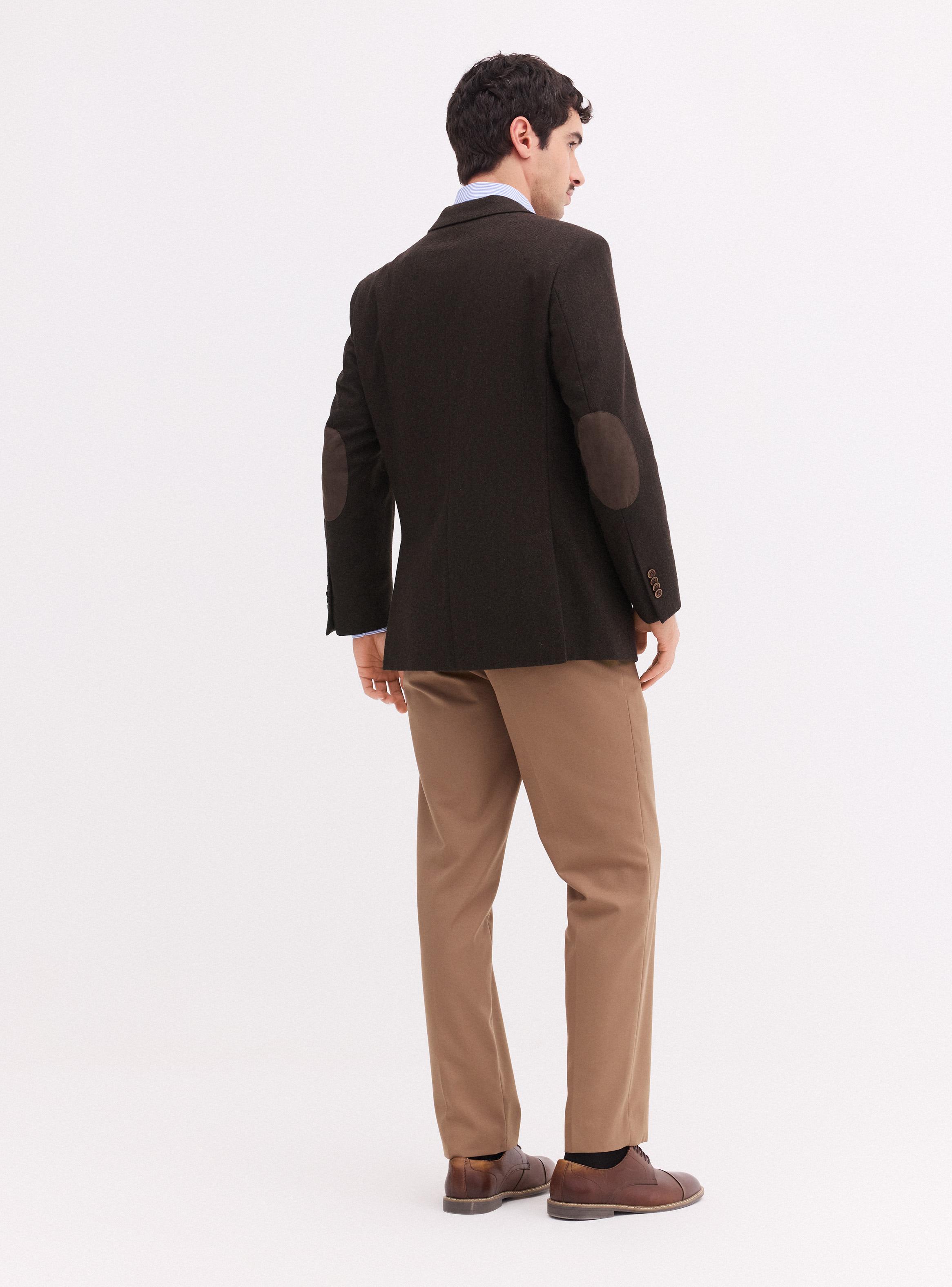 Vestón Recto en Tweed Regular Fit-5