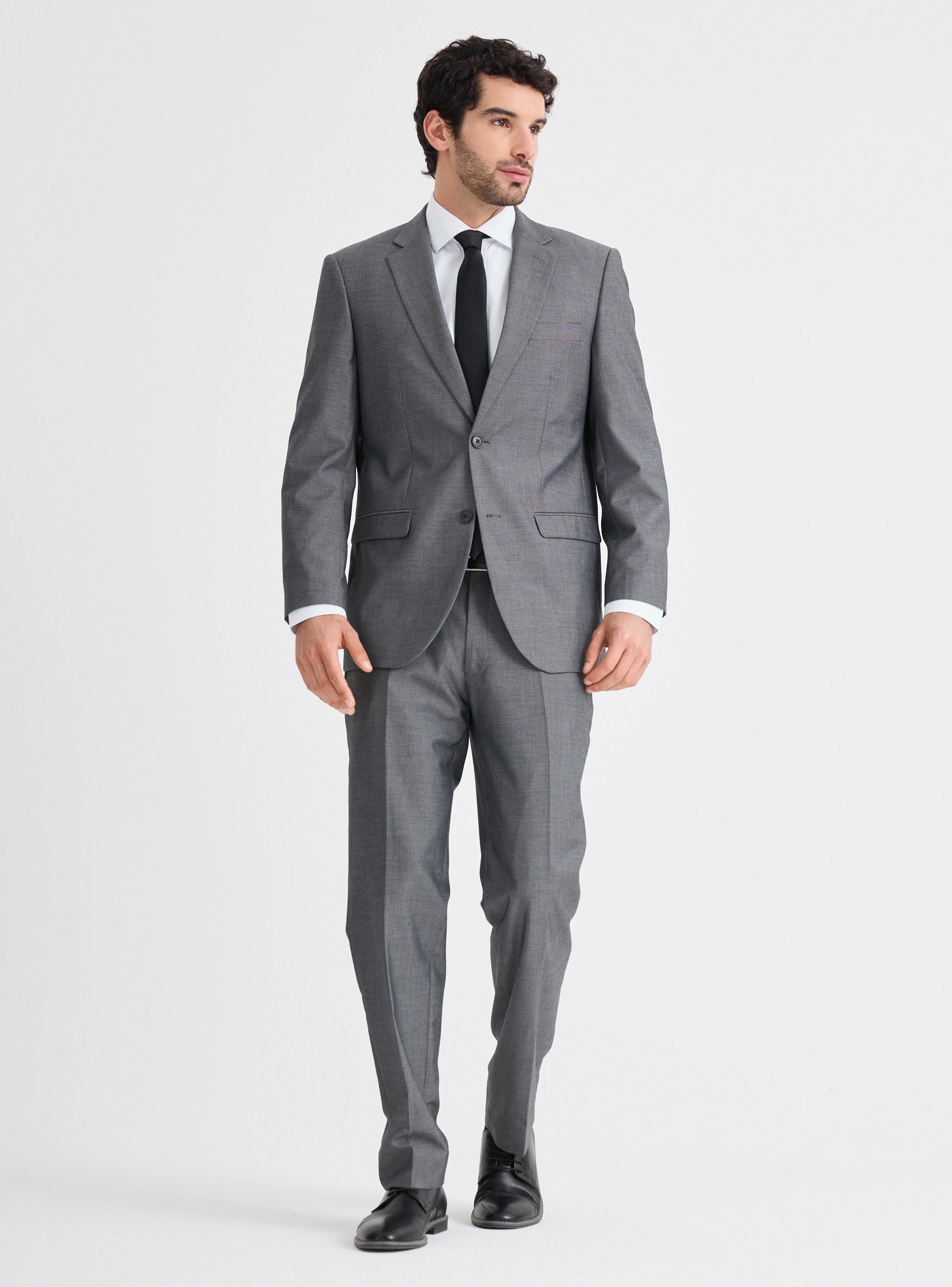 Traje Recto Fantasía Ojo de Perdíz-4