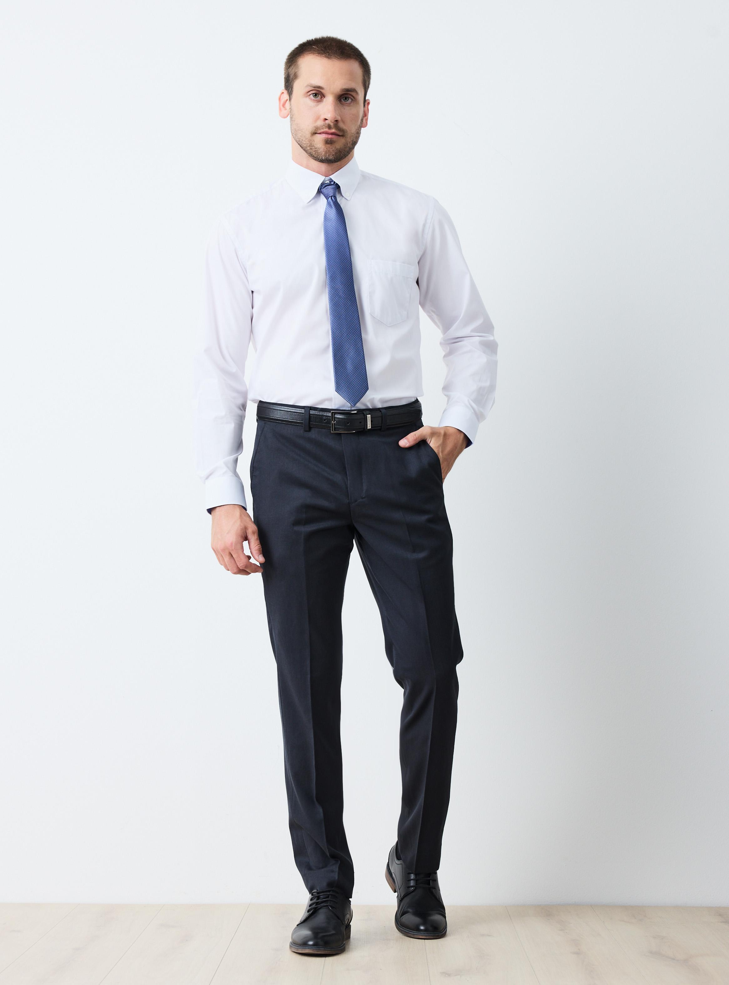 Camisa Lisa Botón Down Aplicaciones-4