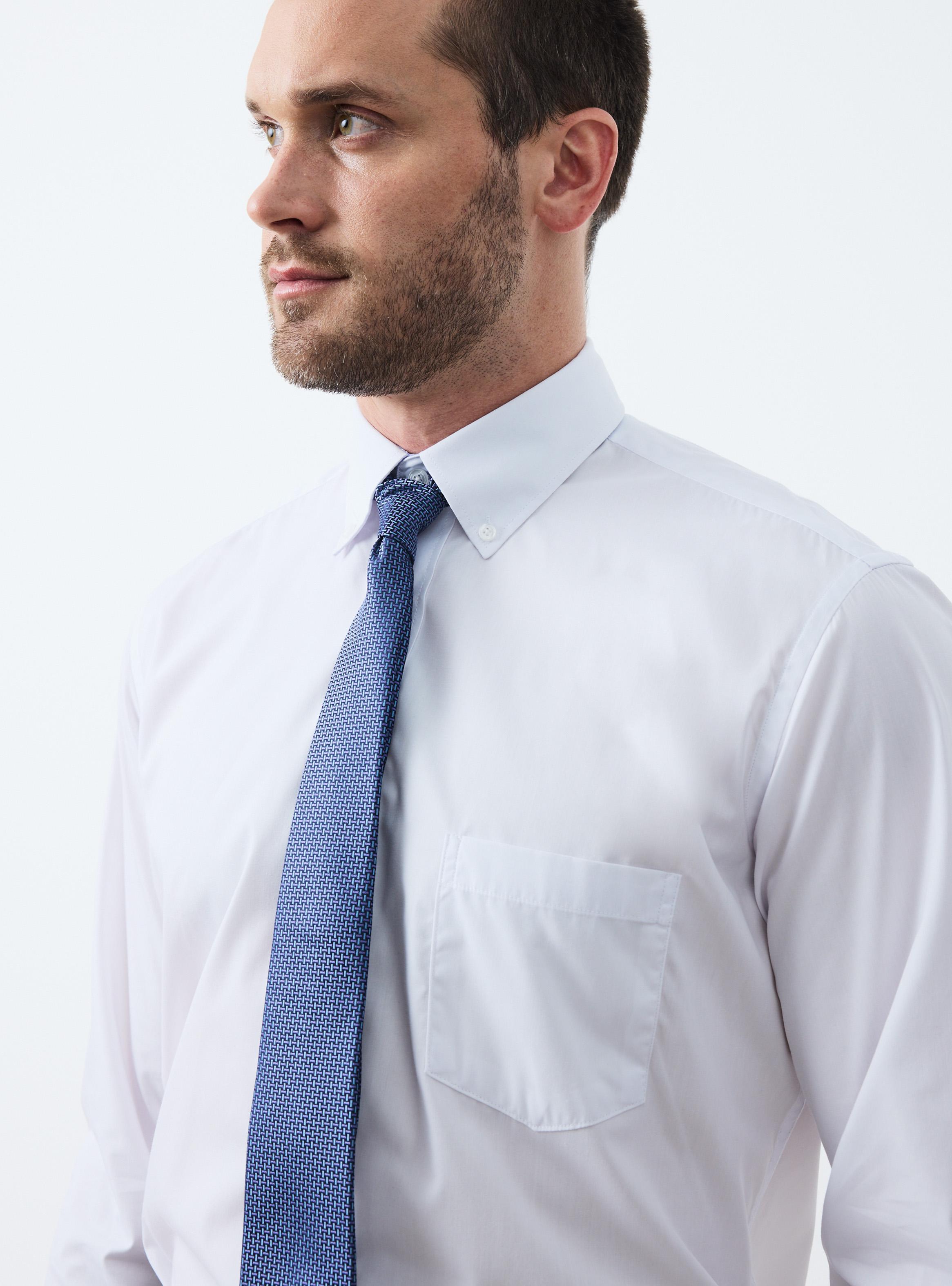 Camisa Lisa Botón Down Aplicaciones-2