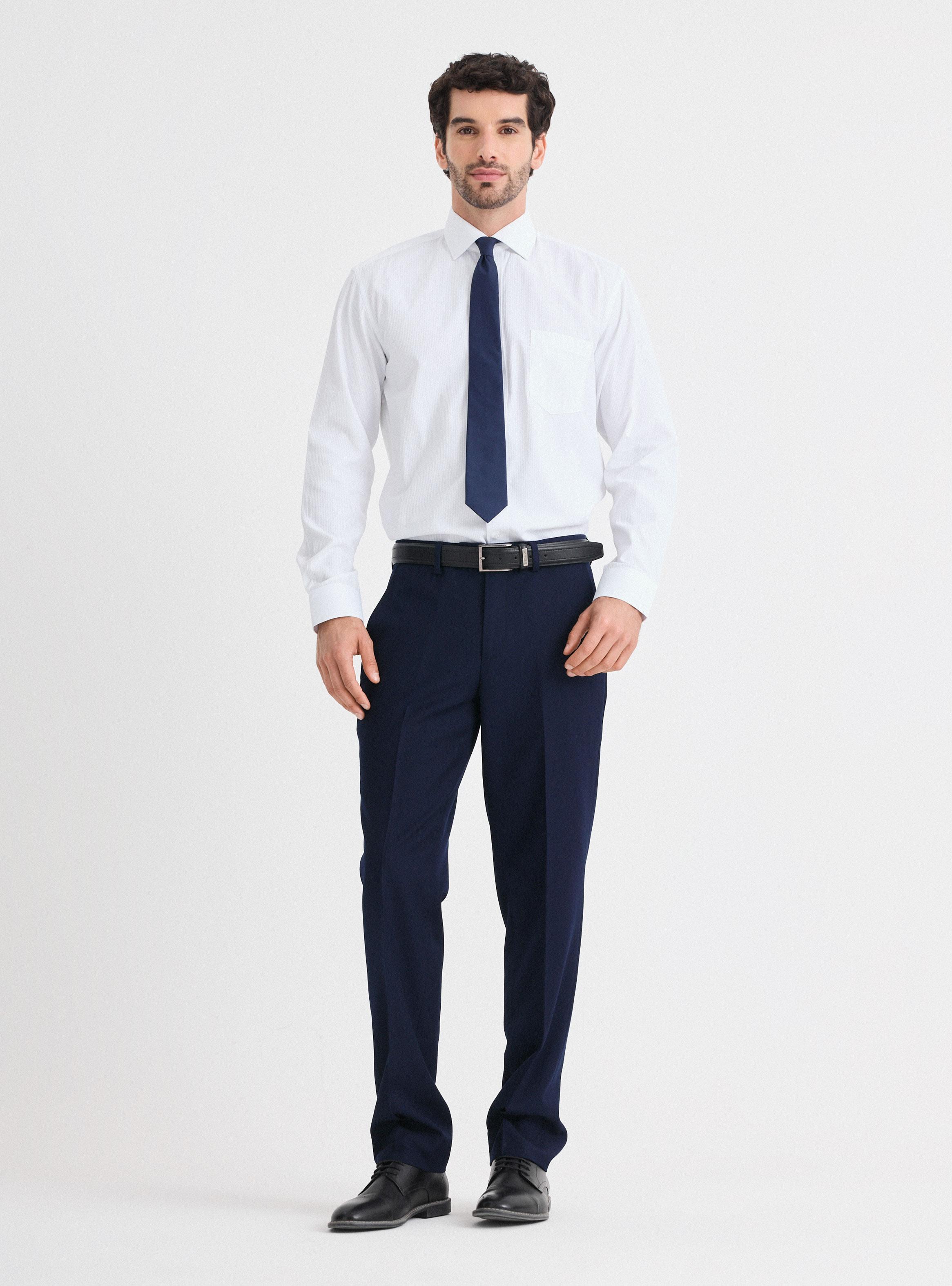 Camisa de Vestir Texturada-4