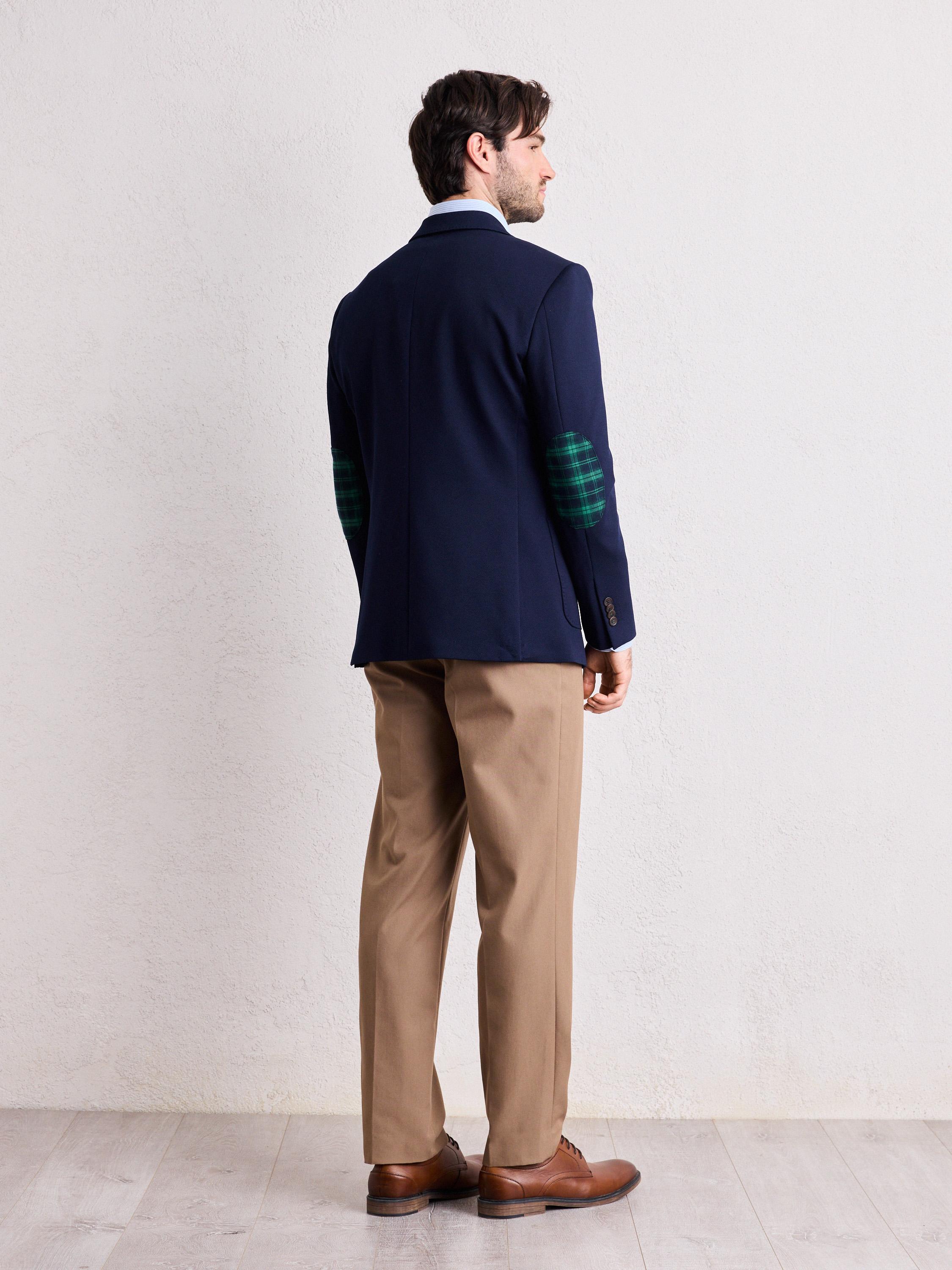 Vestón Recto Solapa Vulta en Punta Texturado-5