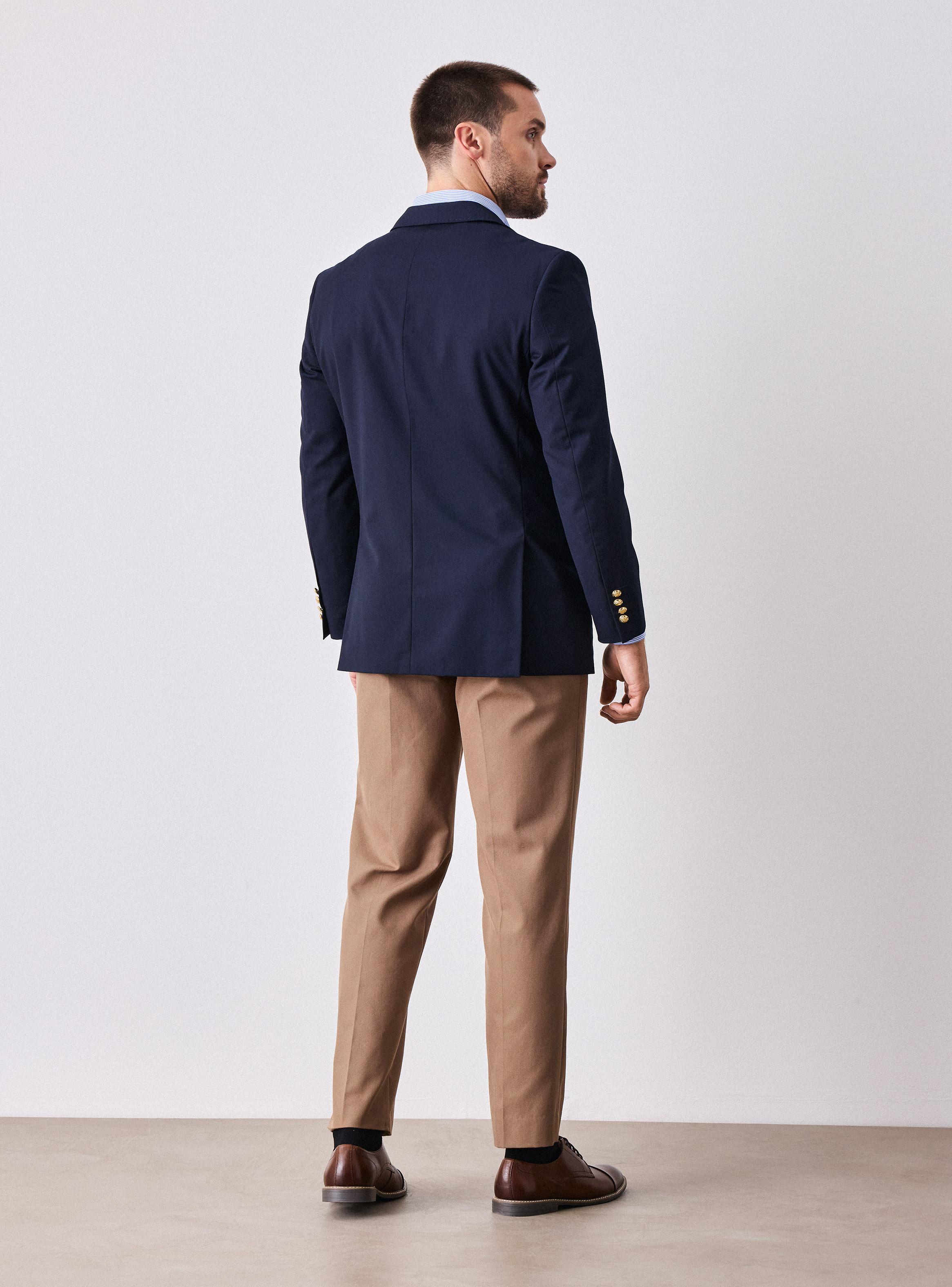 Vestón Recto en Lana-5