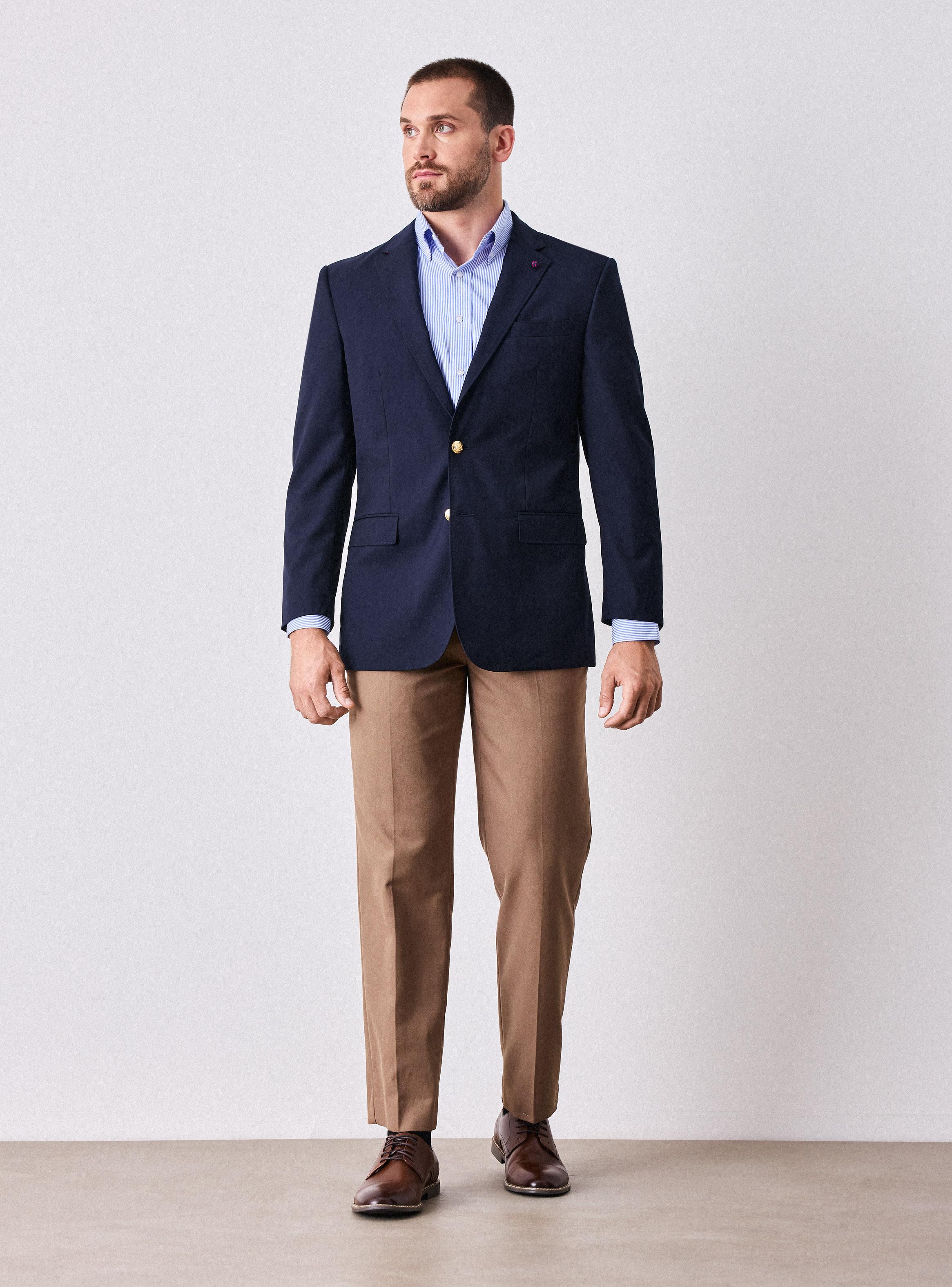 Vestón Recto en Lana-4