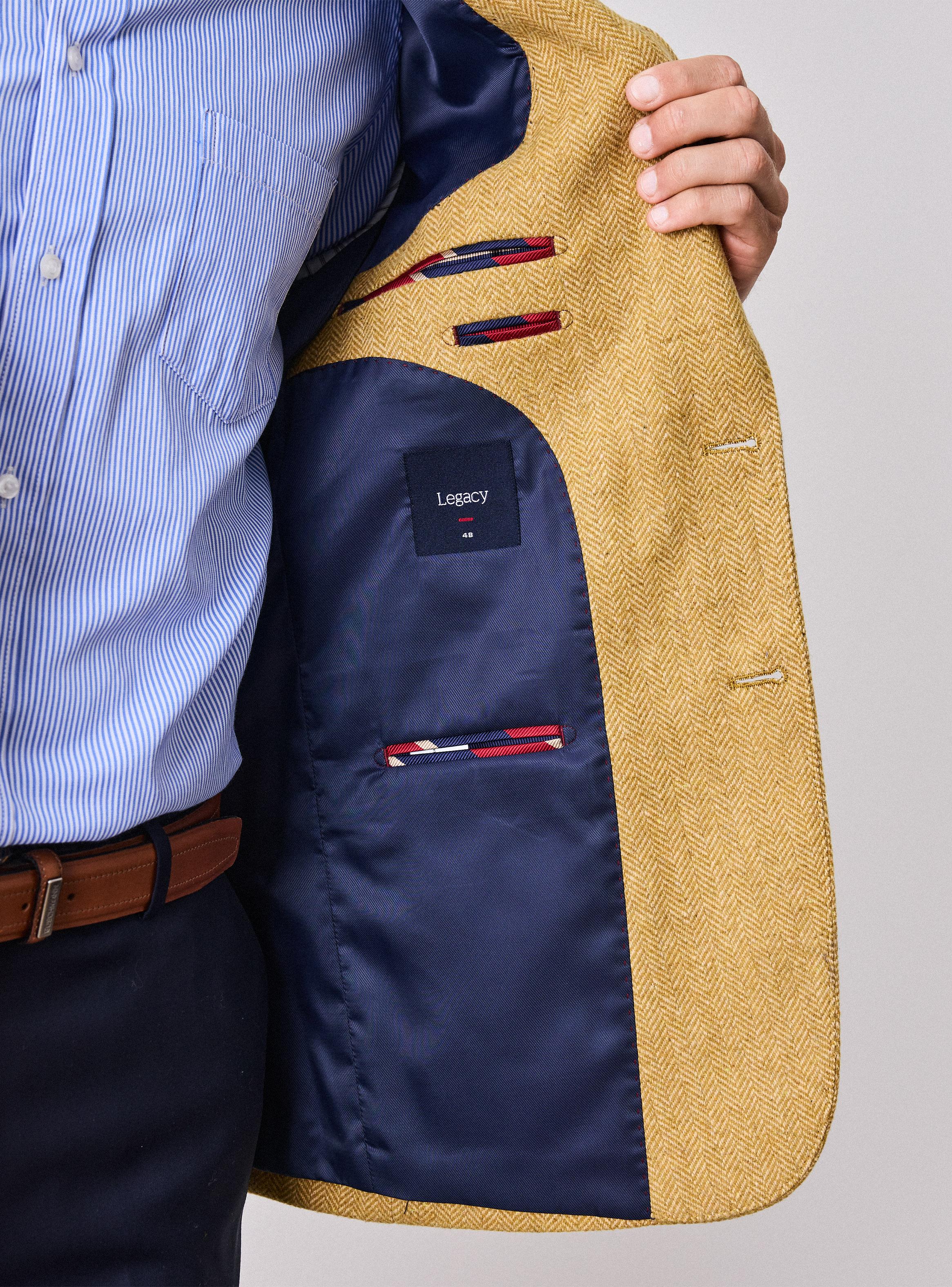 Vestón Recto en Tweed Espigado-3