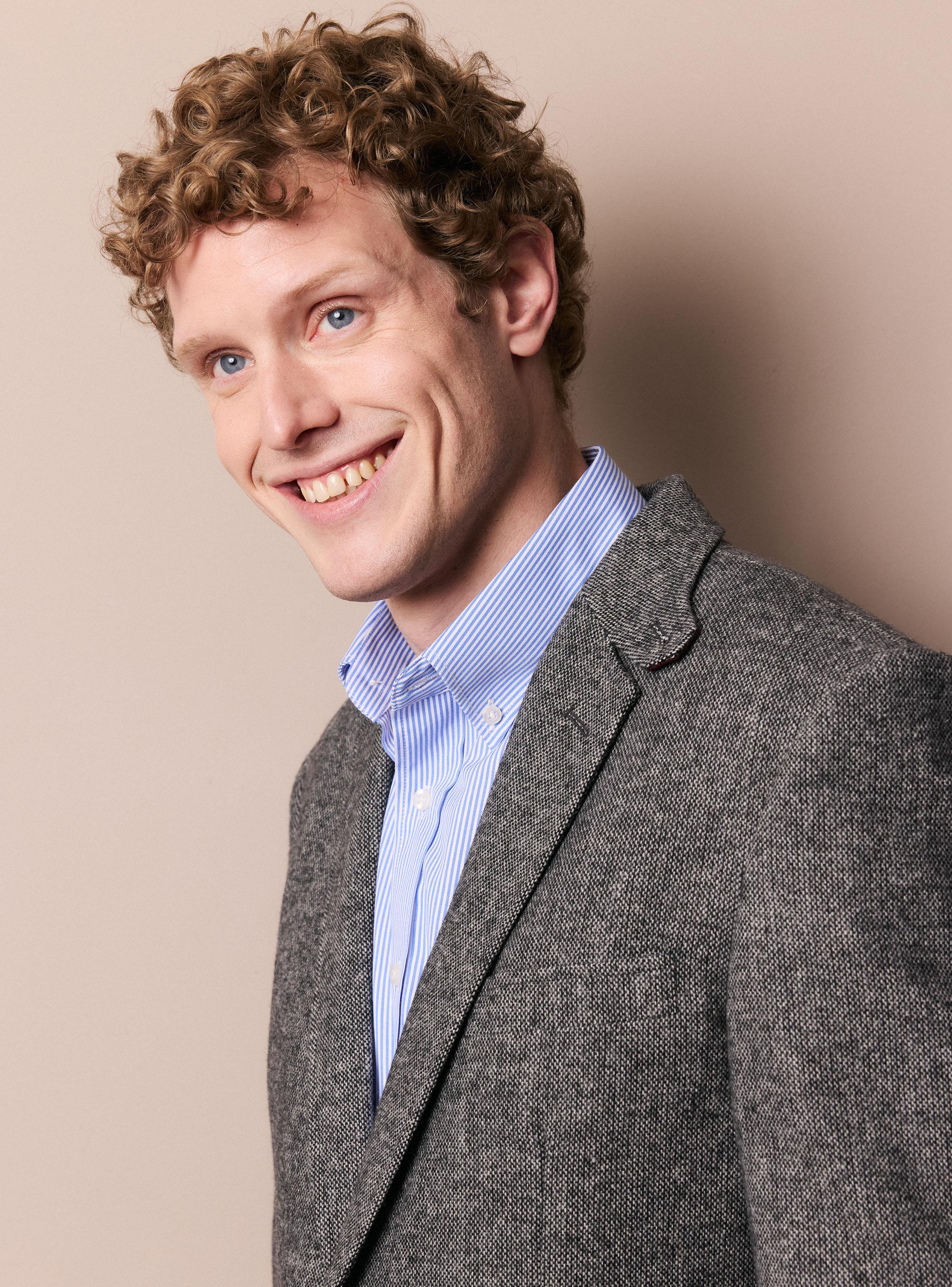 Vestón Tweed con Traba en el Cuello-3