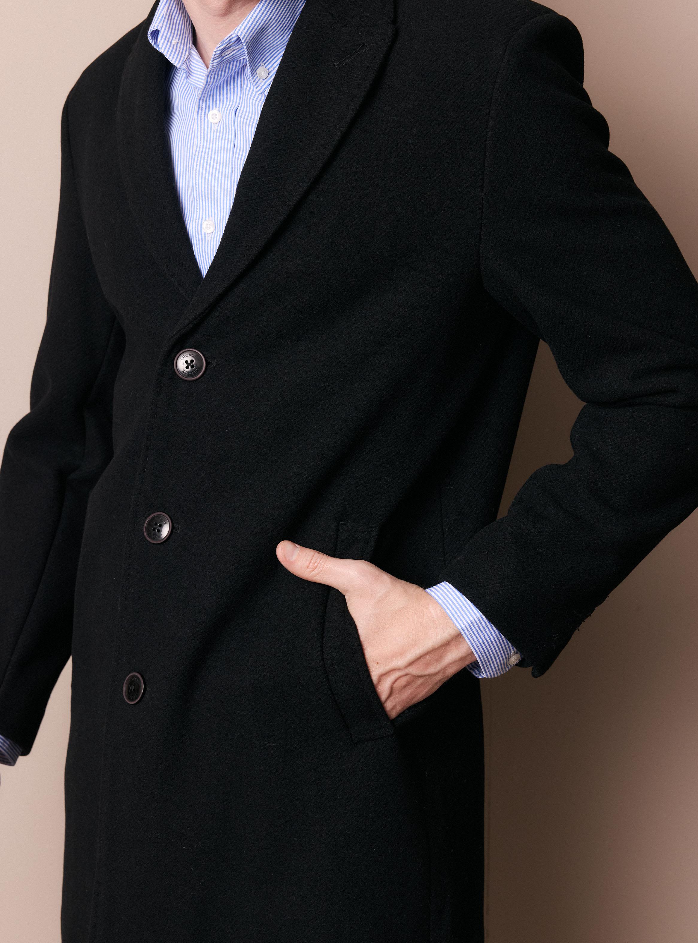 Abrigo Semi Slim en Tweed-3