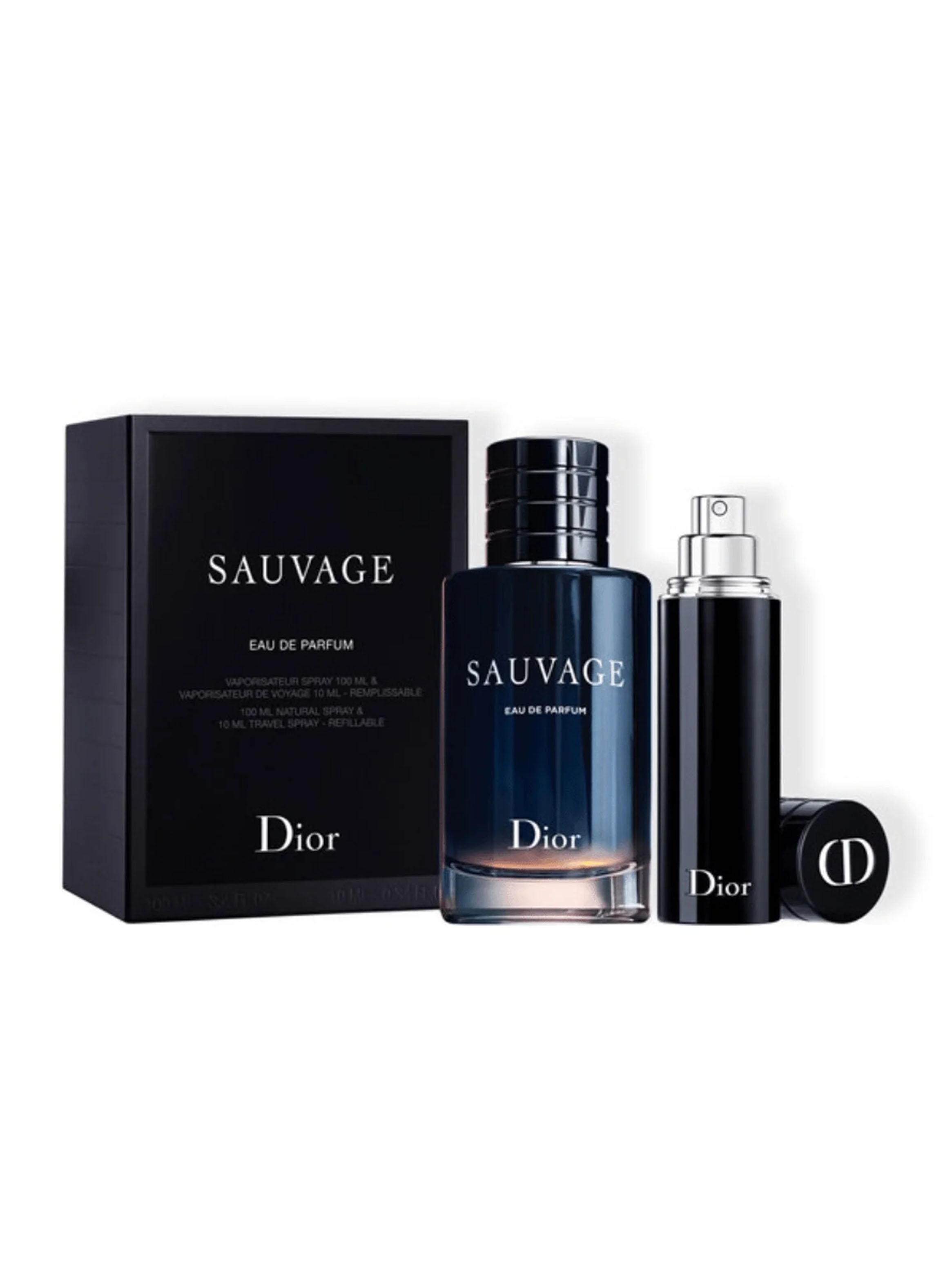 Set Perfume Sauvage EDP + Travel Size 10 ml Dior-0