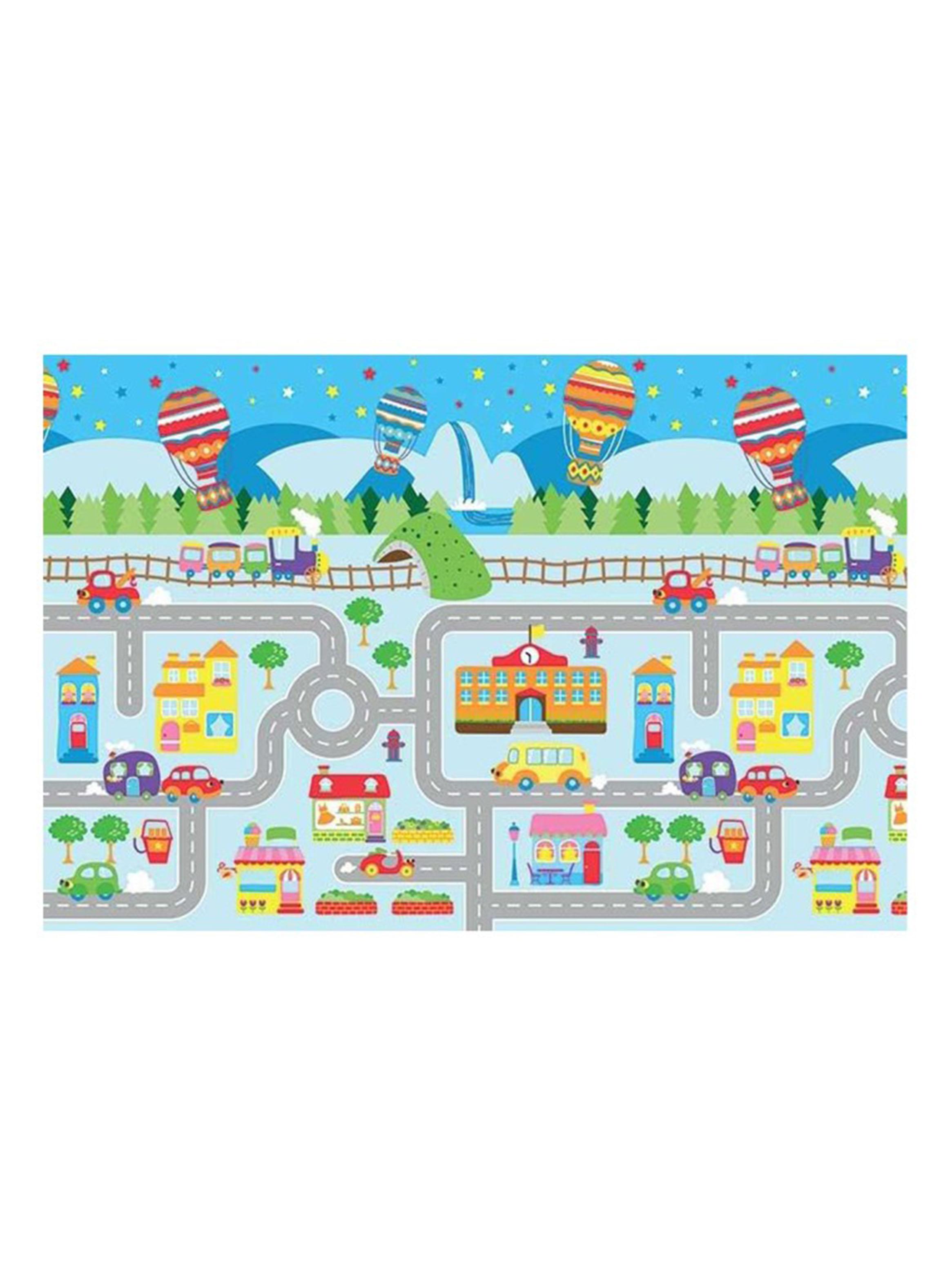 Alfombra Infantil 100x133 cm City-1