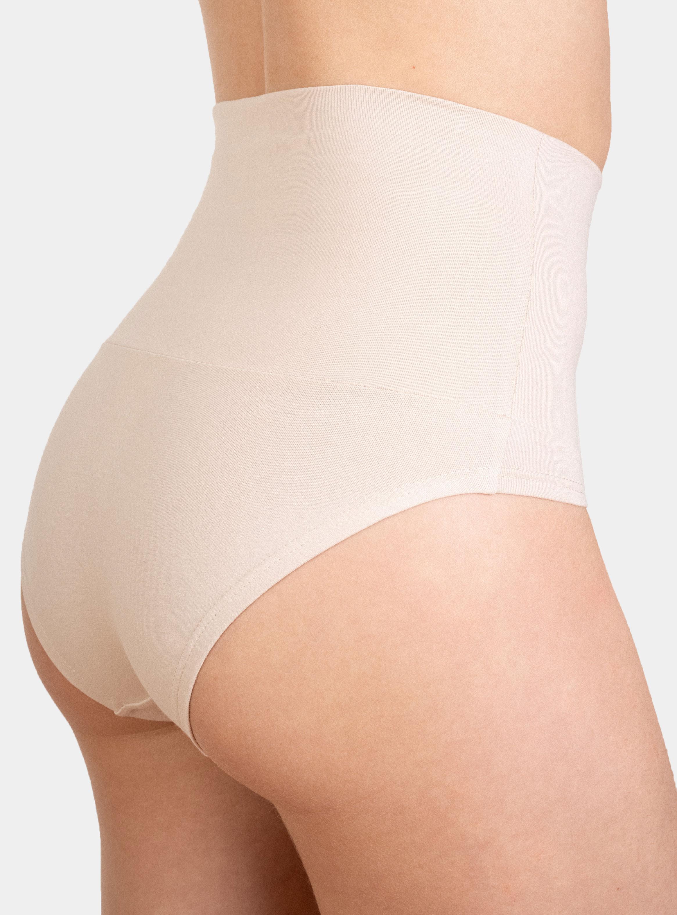 Pack 2 Hikini Maternal Algodón Pretina Doble Función-2