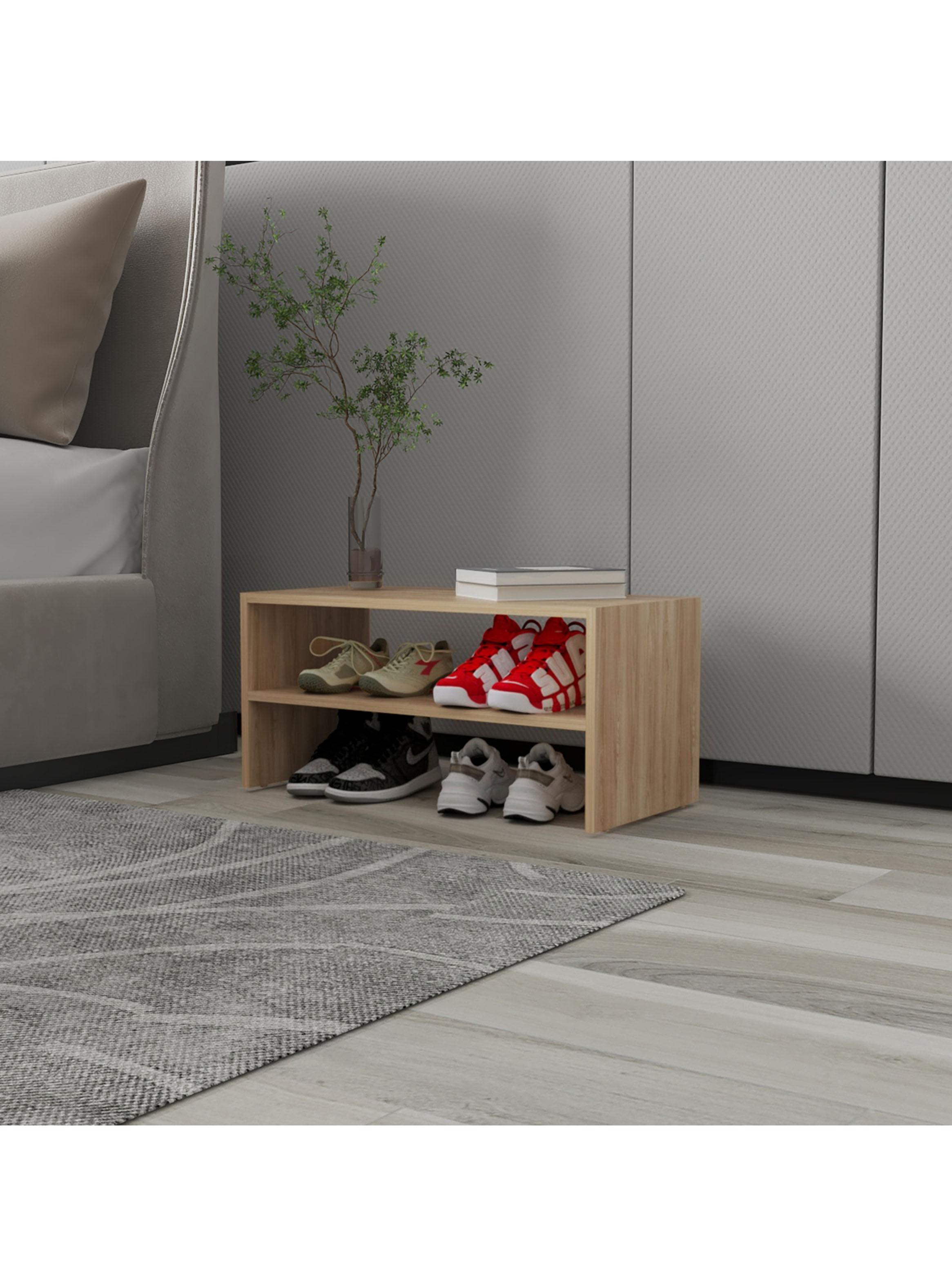 Módulo Zapatero Z-72 Apilable Fresno 34.9x72x34.1 cm-4