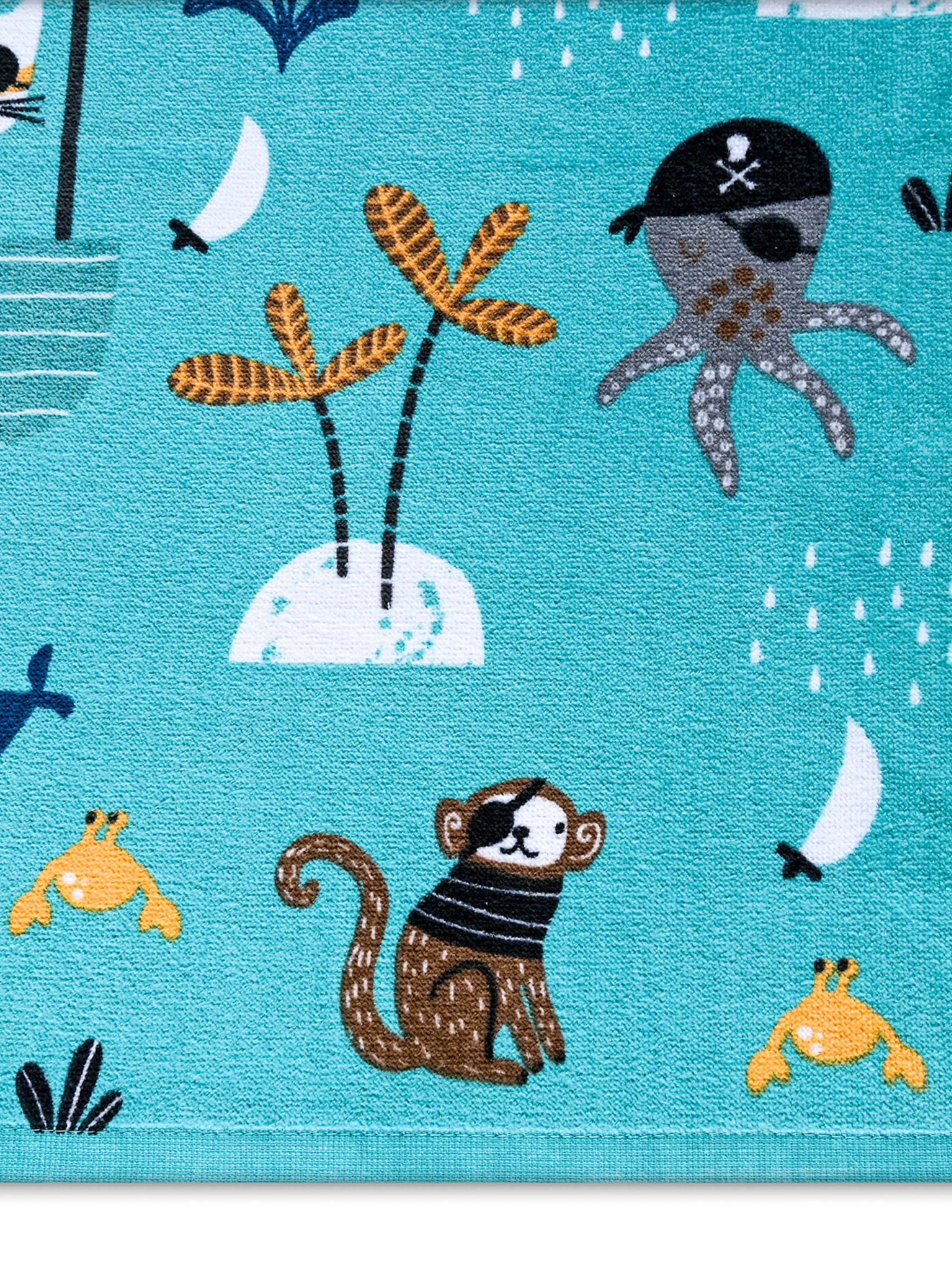 Toalla de Playa Bolso Velour Beach 70x140 cm-2