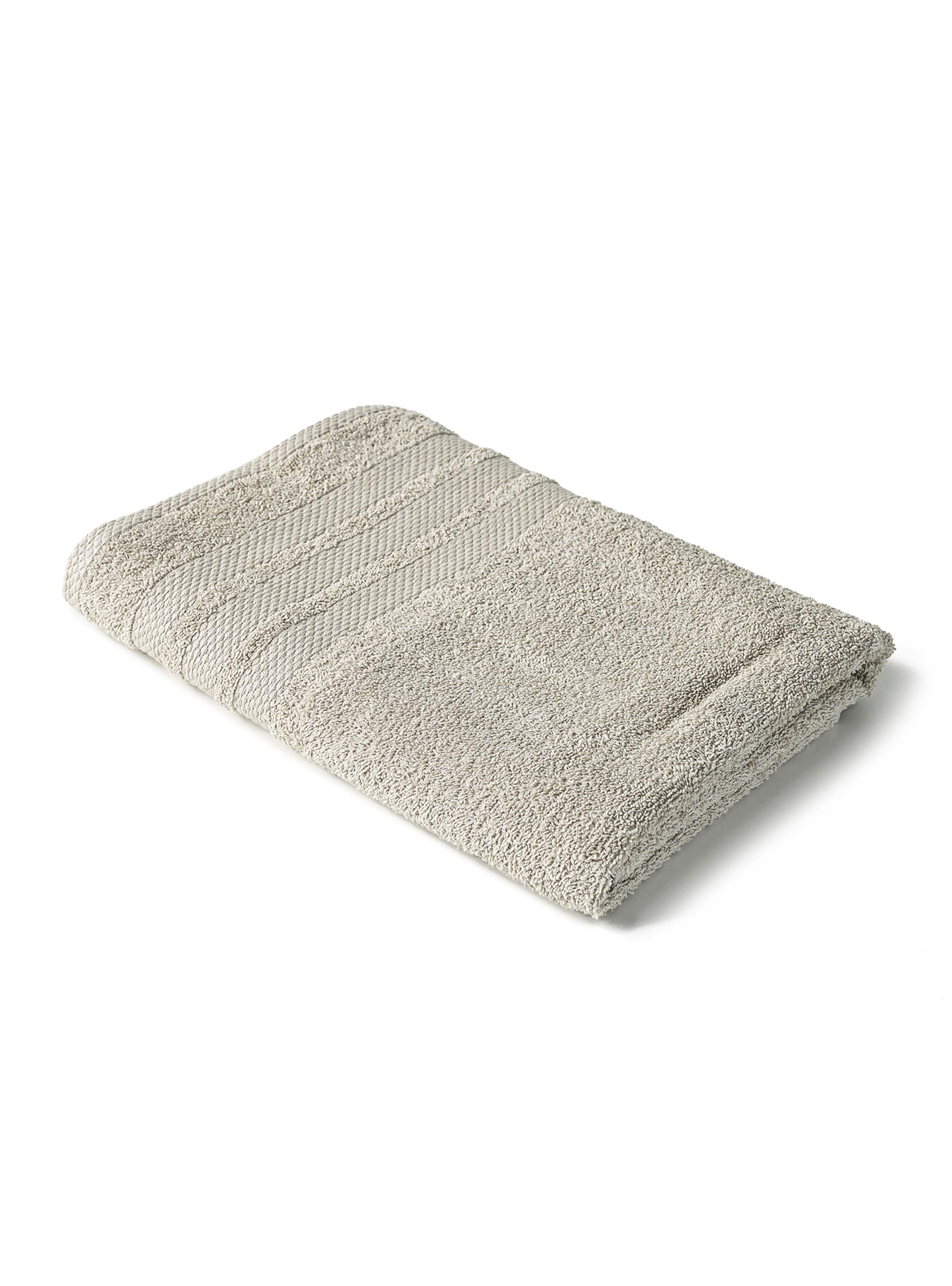Set de 2 Toallas  Beige Algodón-1