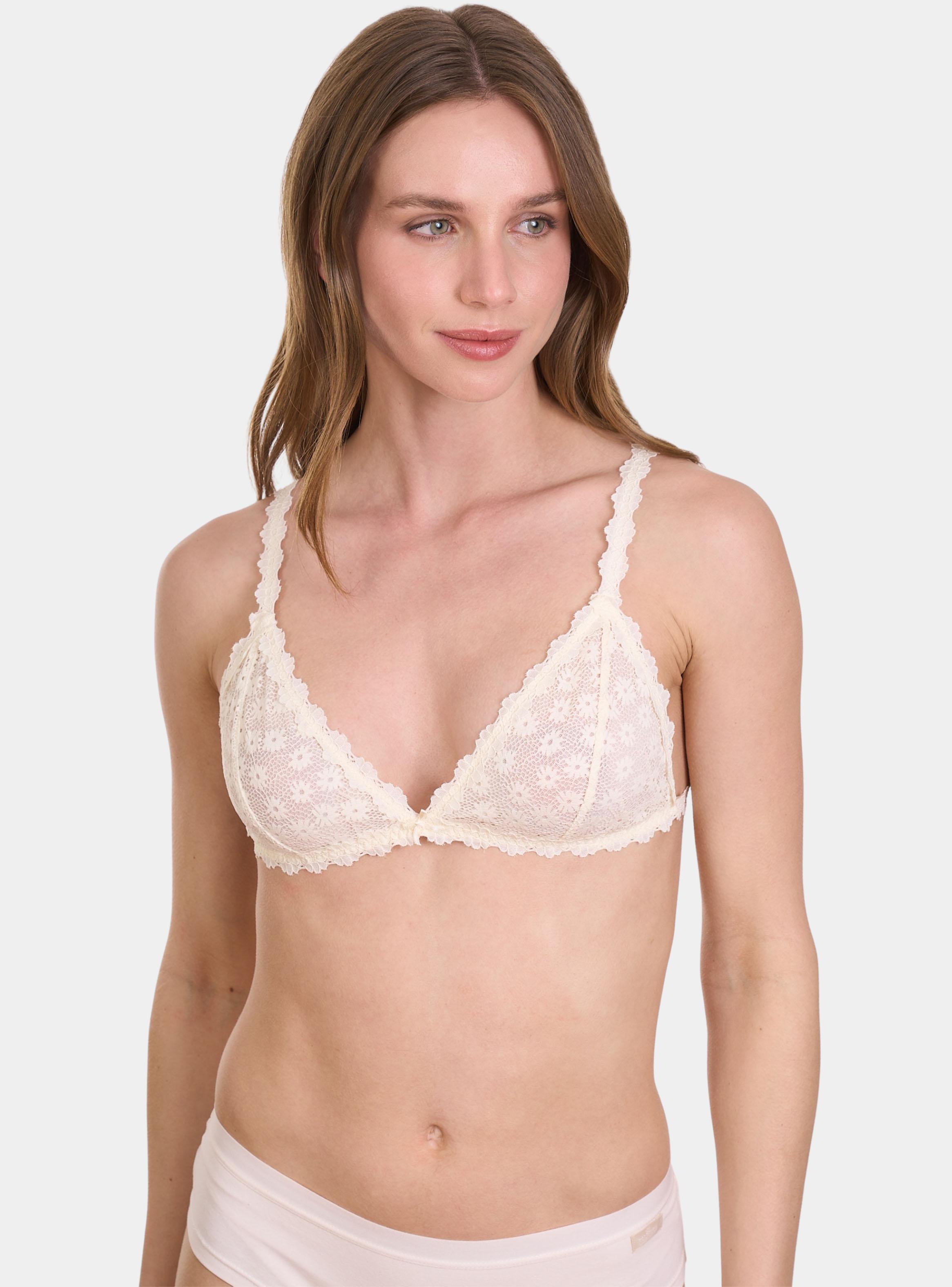 Sosten Encaje Triángulo sin Arco y Padding-3