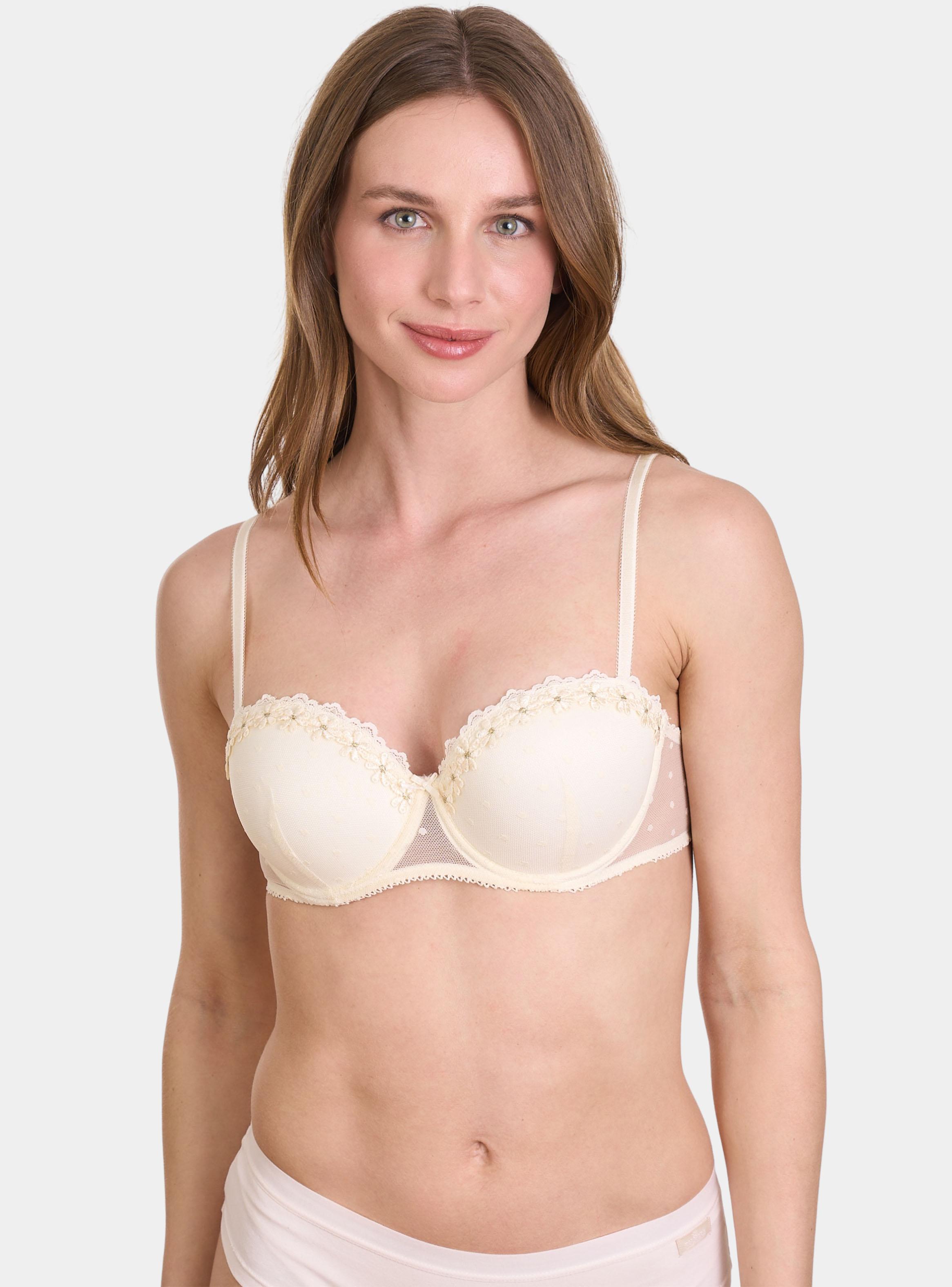 Sostén Encaje Balconette con Arco-3