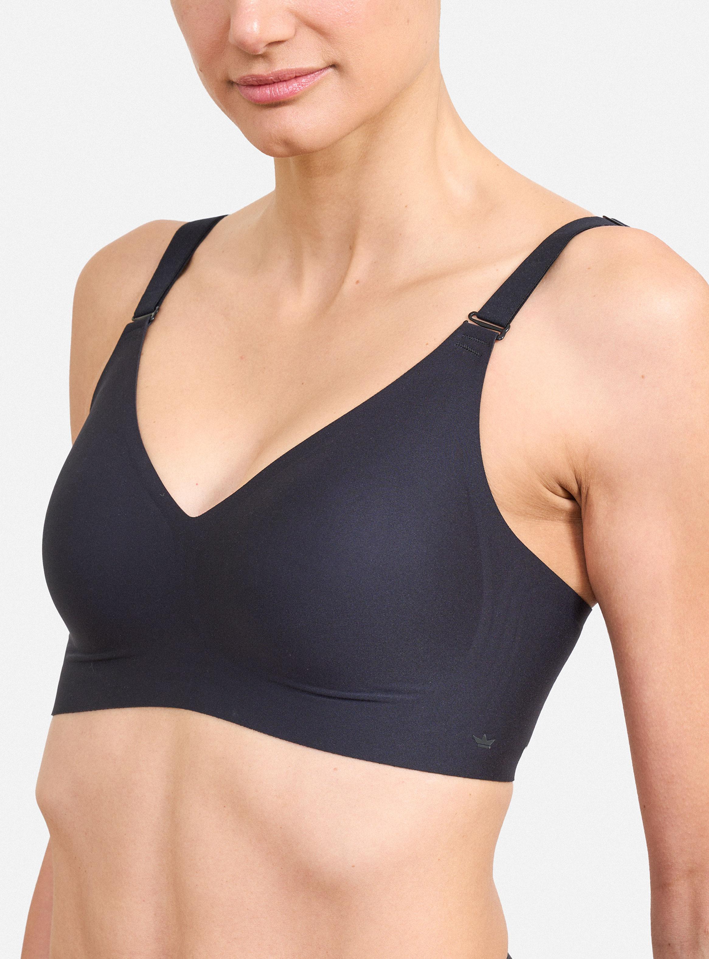 Sostén Microfibra sin Arco y con Padding Removible-2