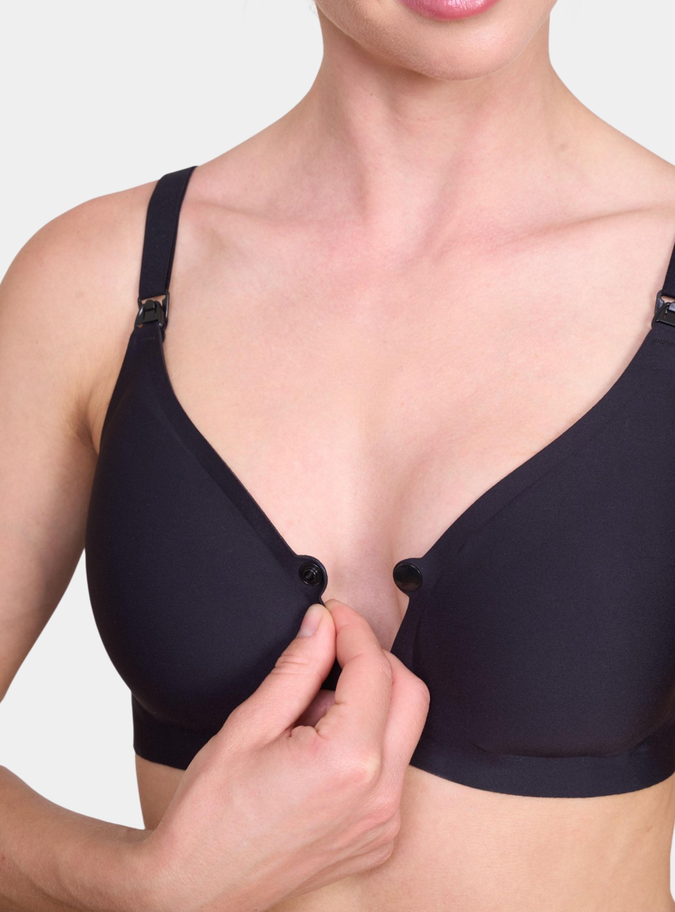 Sostén Maternal Microfibra sin Arco y Padding Removible-4