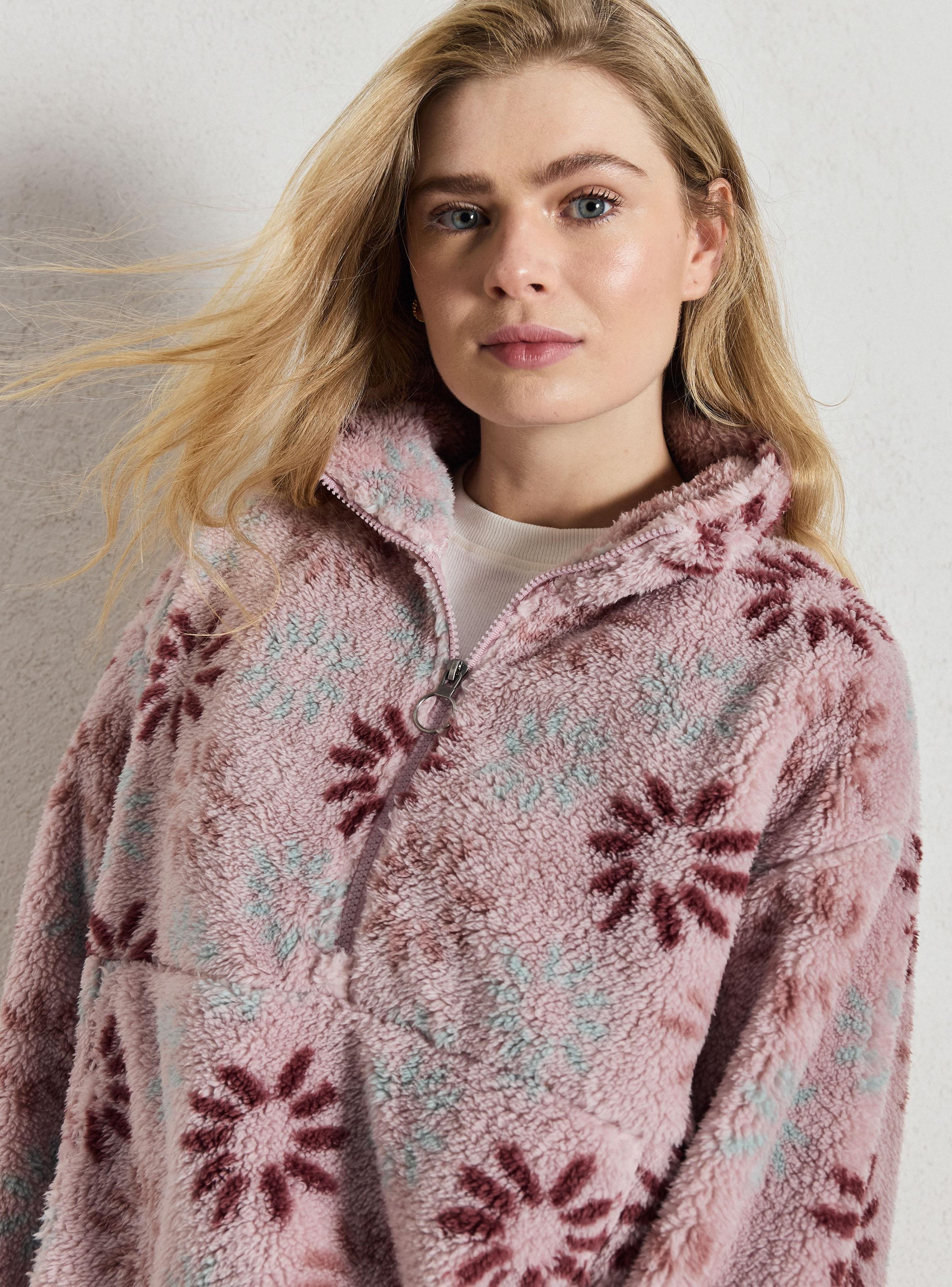 Polar Full Estampado Medio Cierre-3