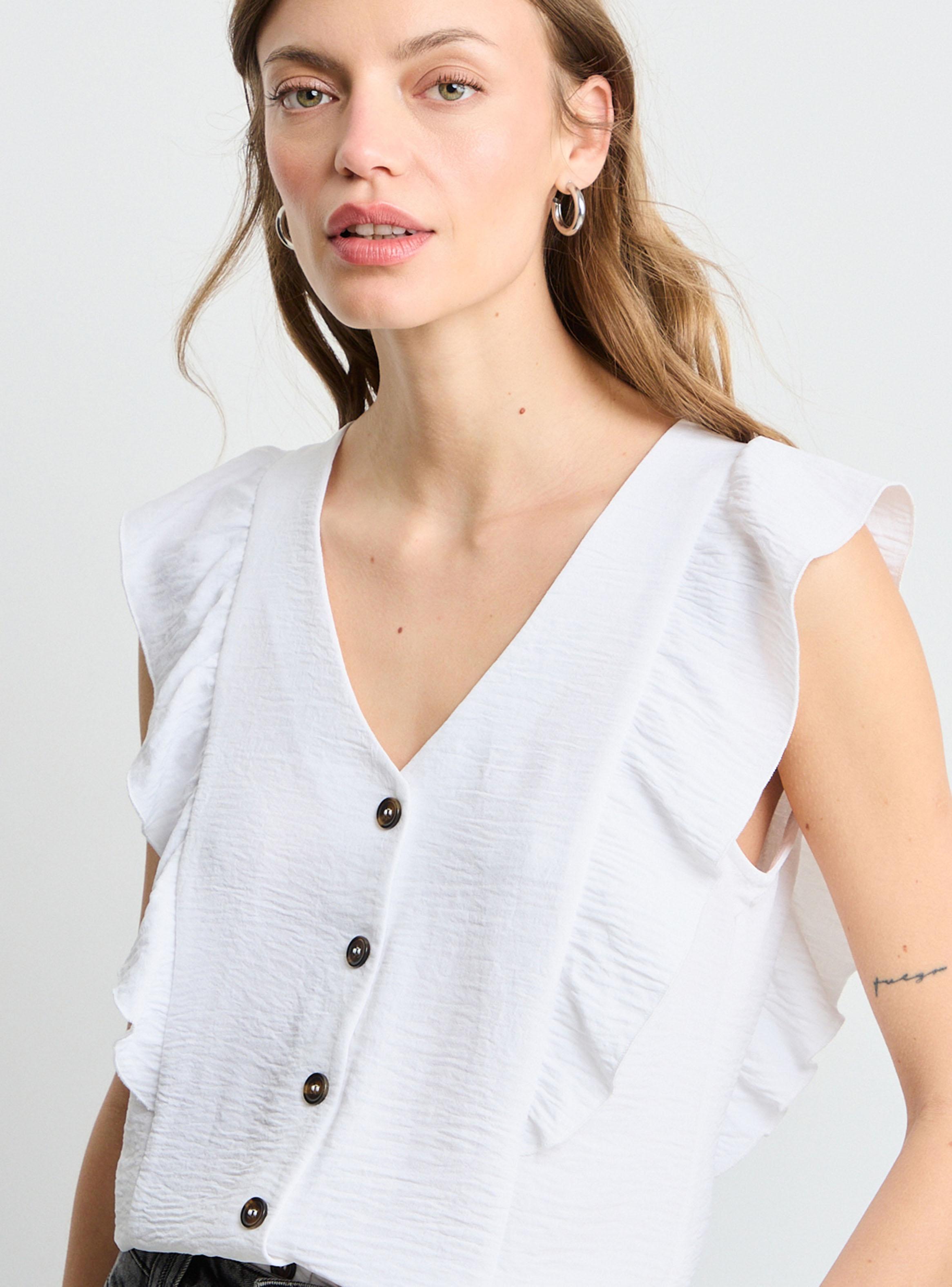 Blusa Lisa Regular Manga Corta-2