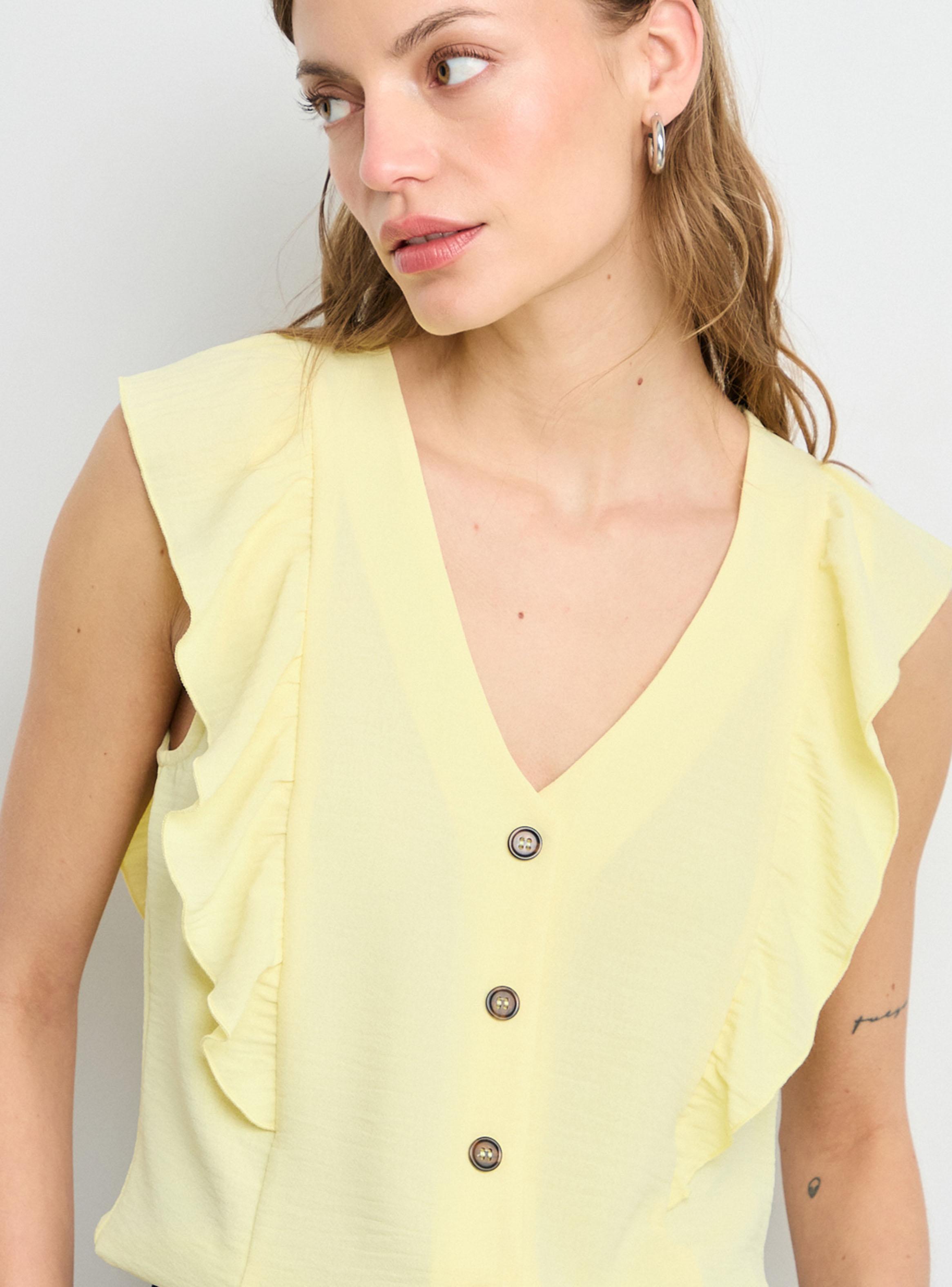 Blusa Lisa Regular Sin Manga Color-2