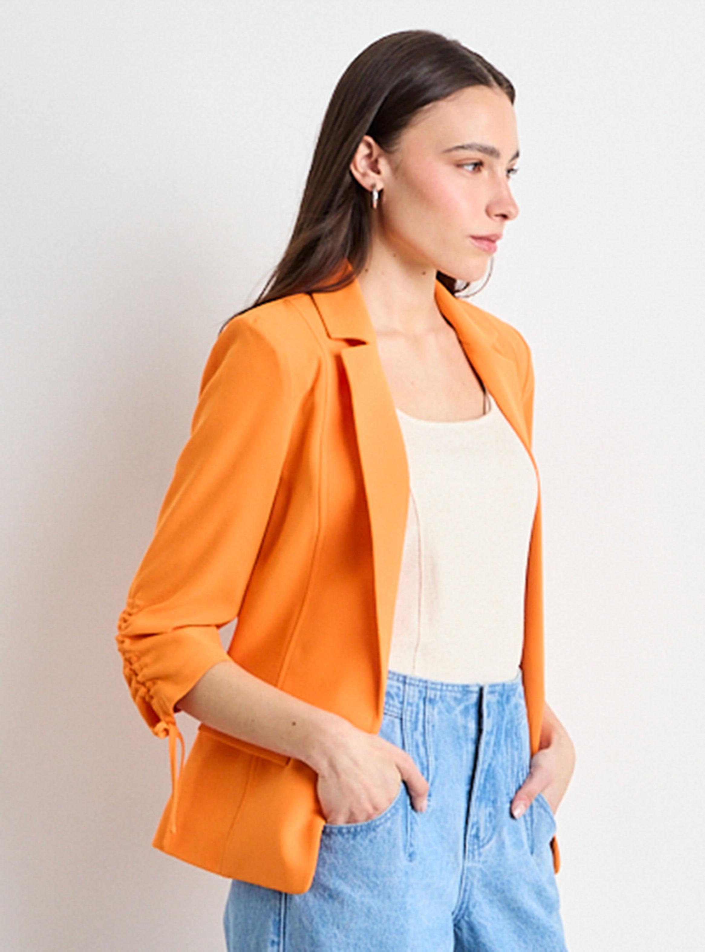 Blazer Liso Corte Regular-2