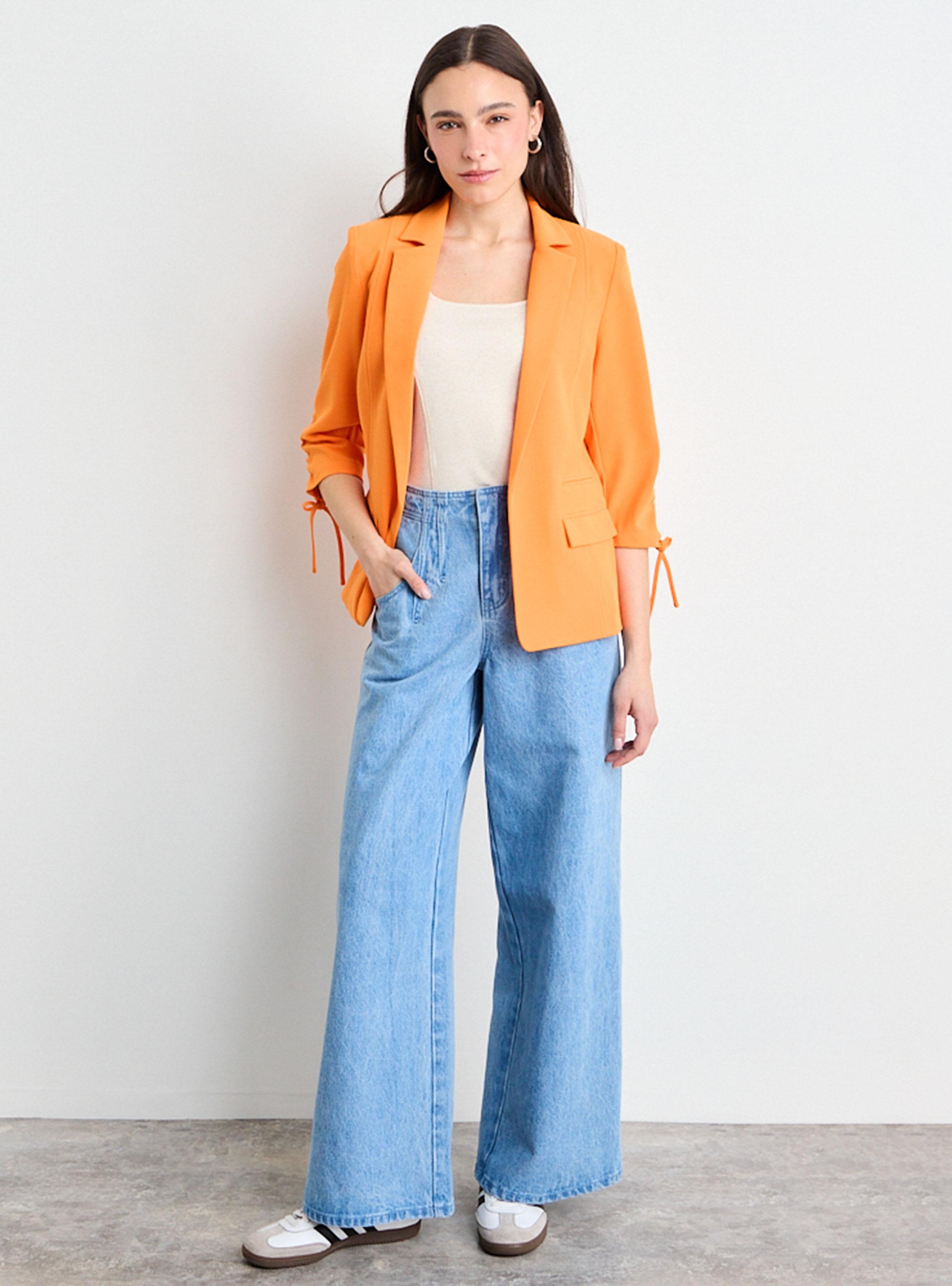 Blazer Liso Corte Regular-3