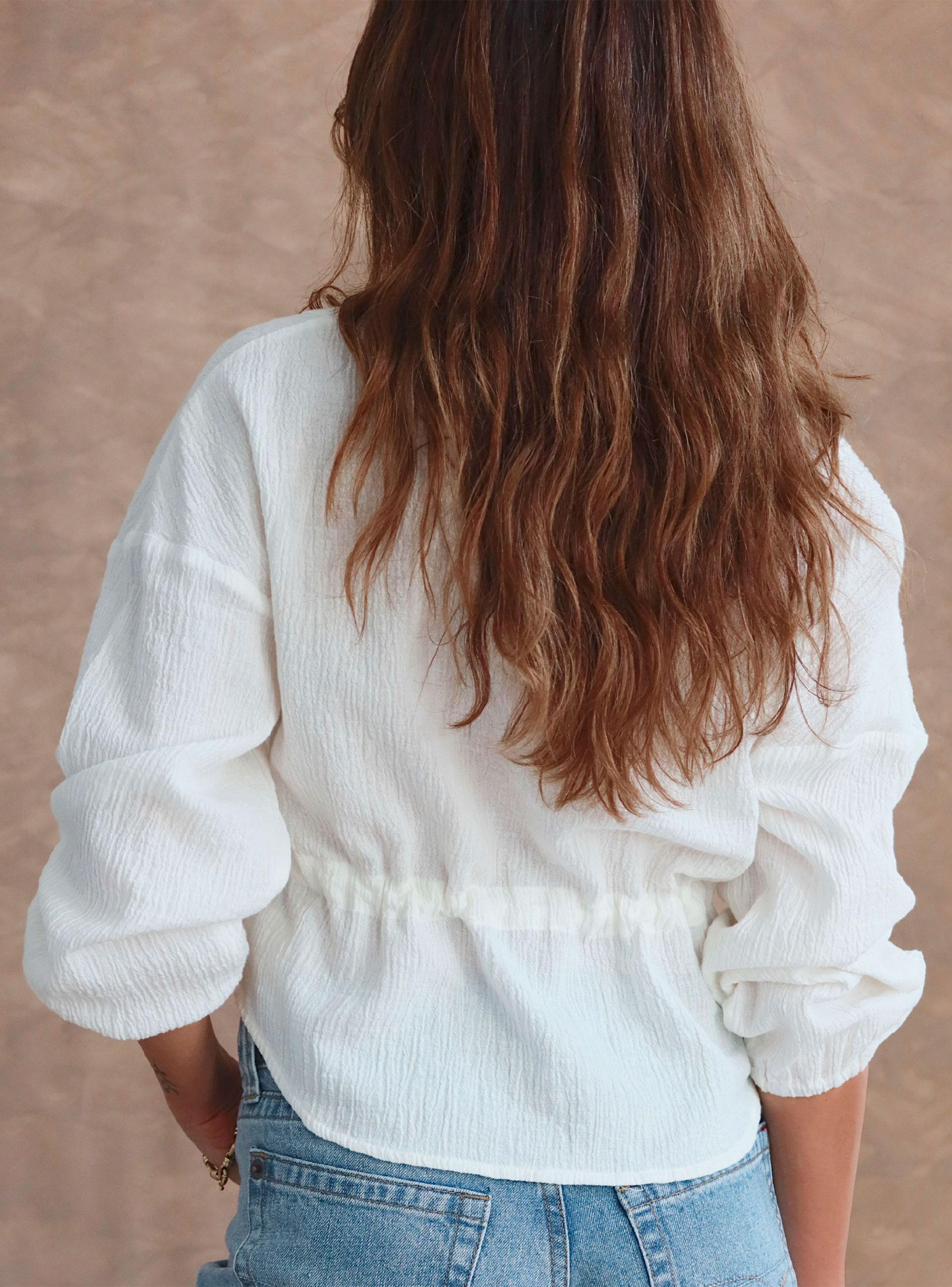 Blusa Escote En V-1