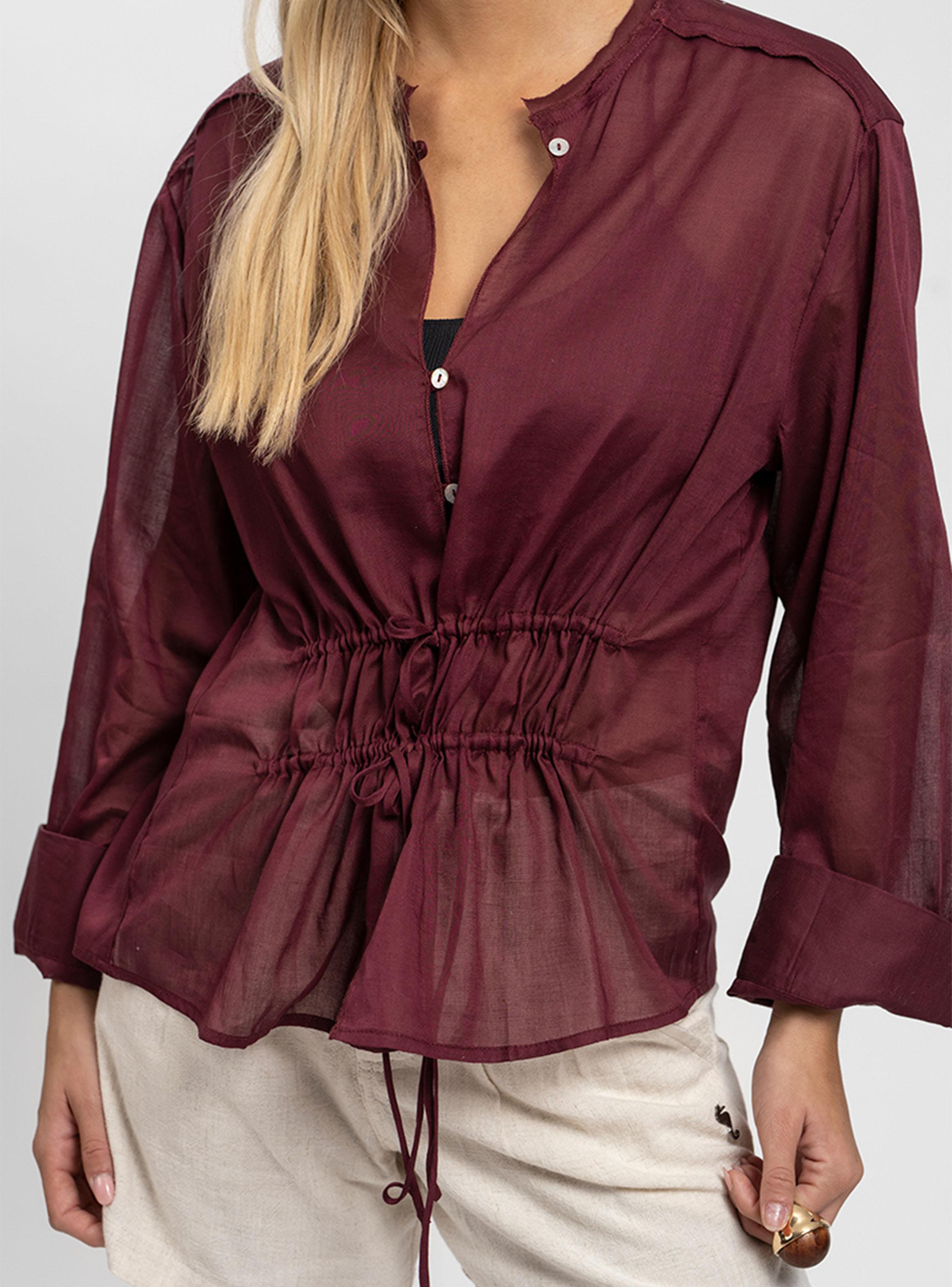 Blusa Marie Burdeo-3