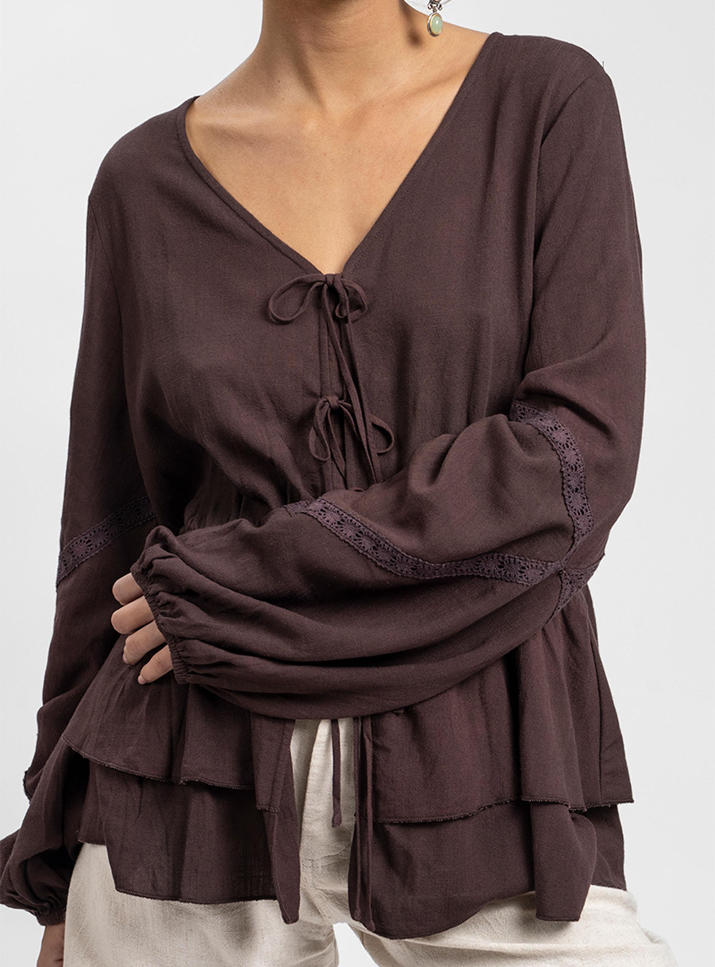 Blusa Violeta Café-3