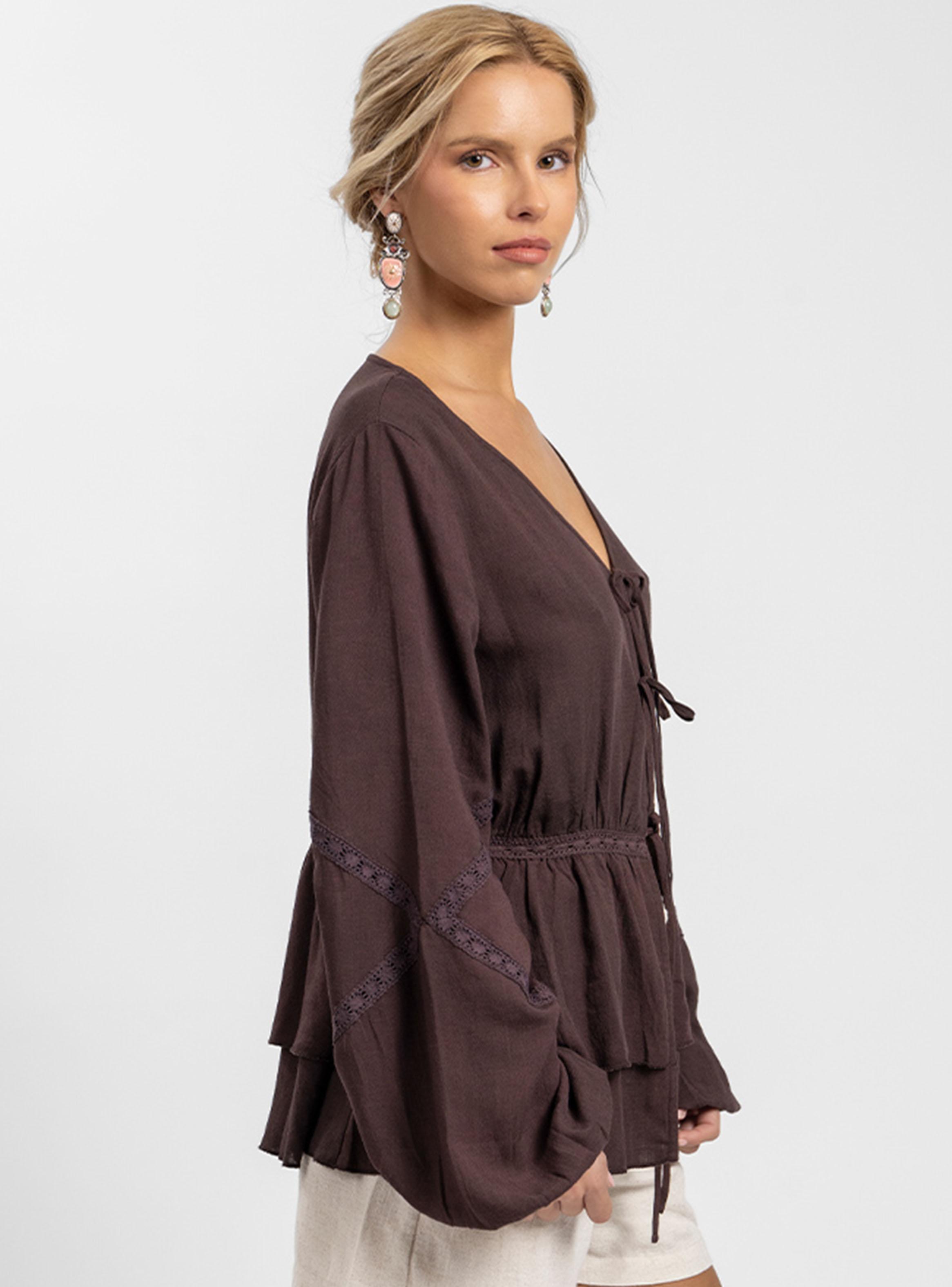 Blusa Violeta Café-2