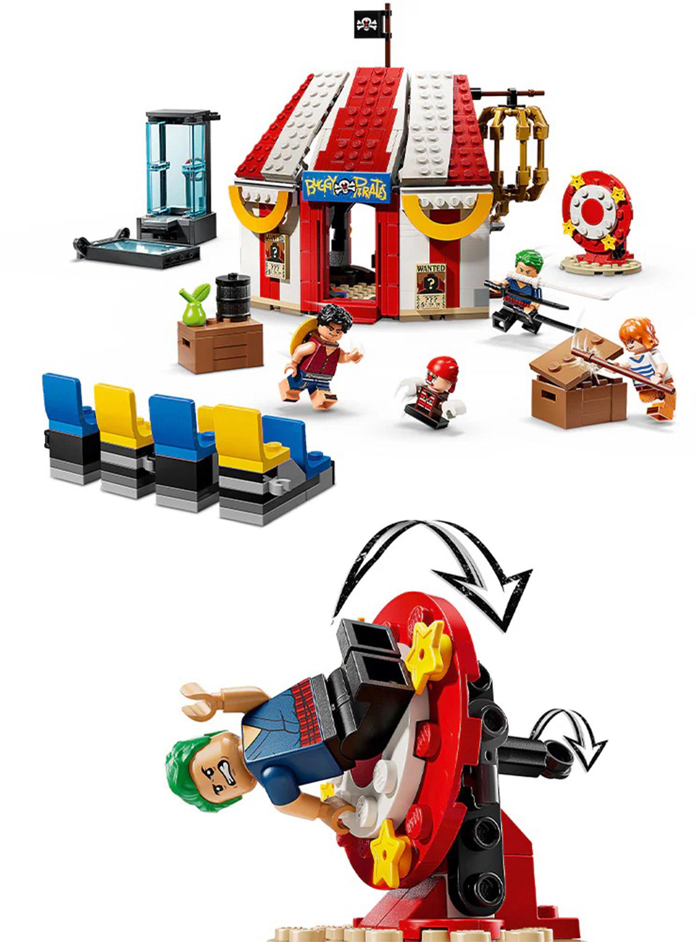 Lego Carpa de Circo Buggy El Payaso One Piece-3