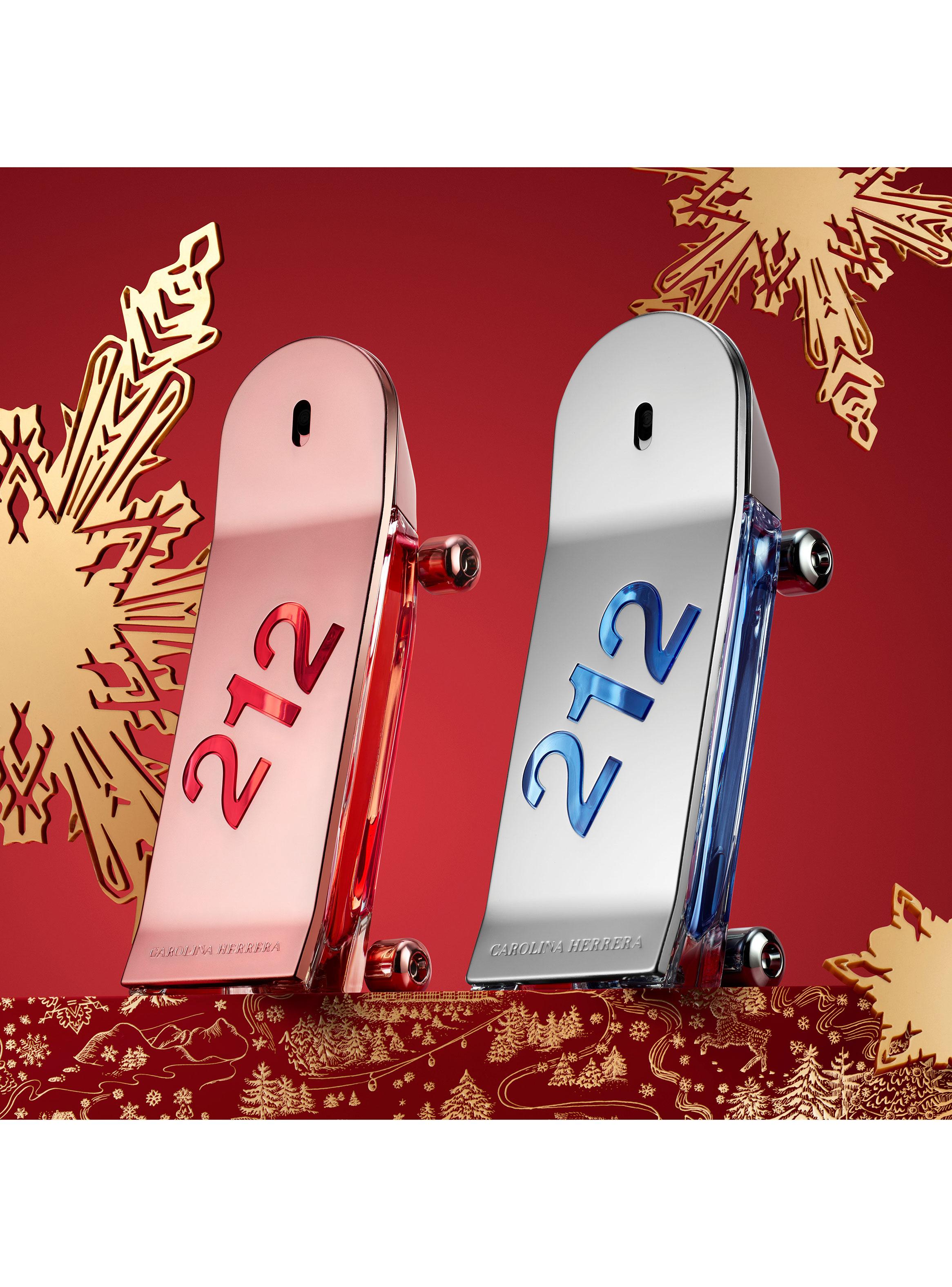 Perfume Estuche 212 Men Heroes EDT Hombre 90 ml + Gel de Baño 100 ml + EDT 10 ml-1