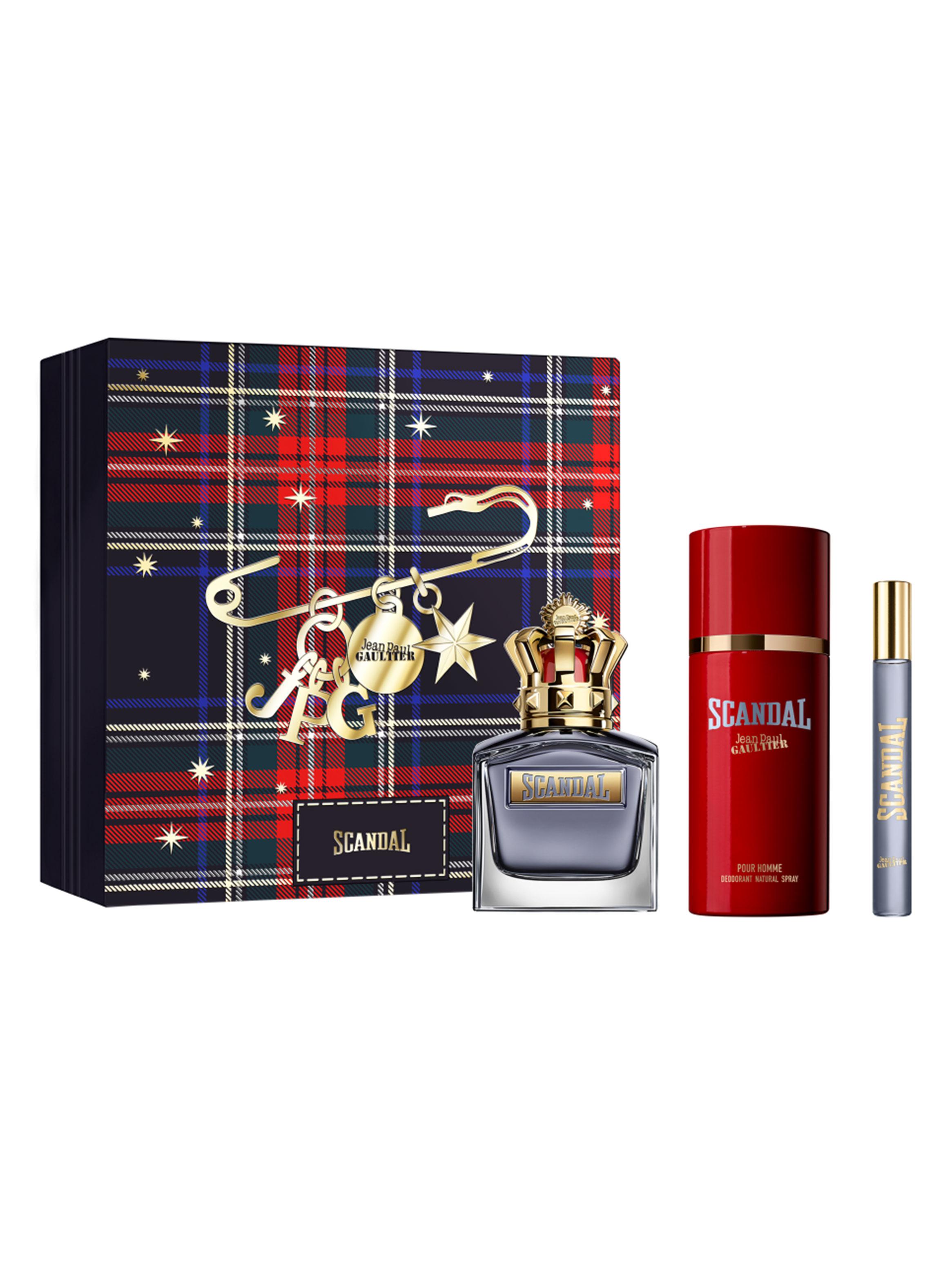 Set Perfume Scandal EDT Hombre 100 ml + Desodorante 150 ml + EDT 10 ml-0