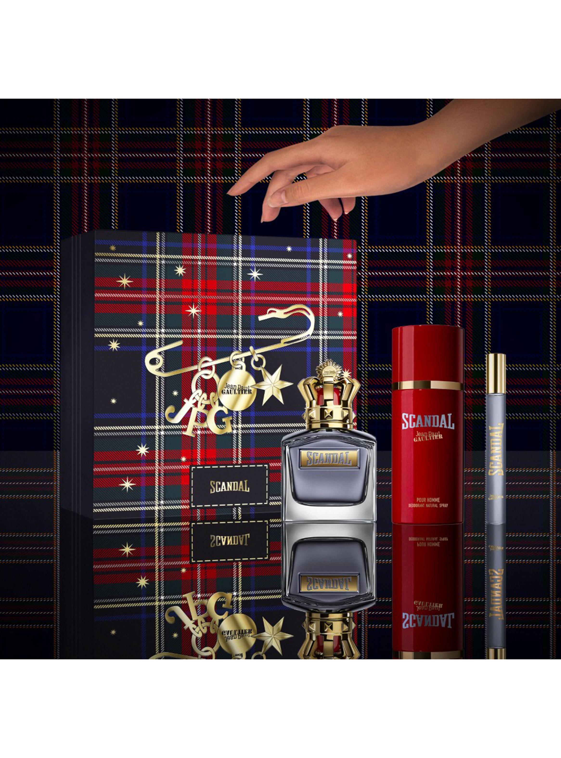 Set Perfume Scandal EDT Hombre 100 ml + Desodorante 150 ml + EDT 10 ml-4