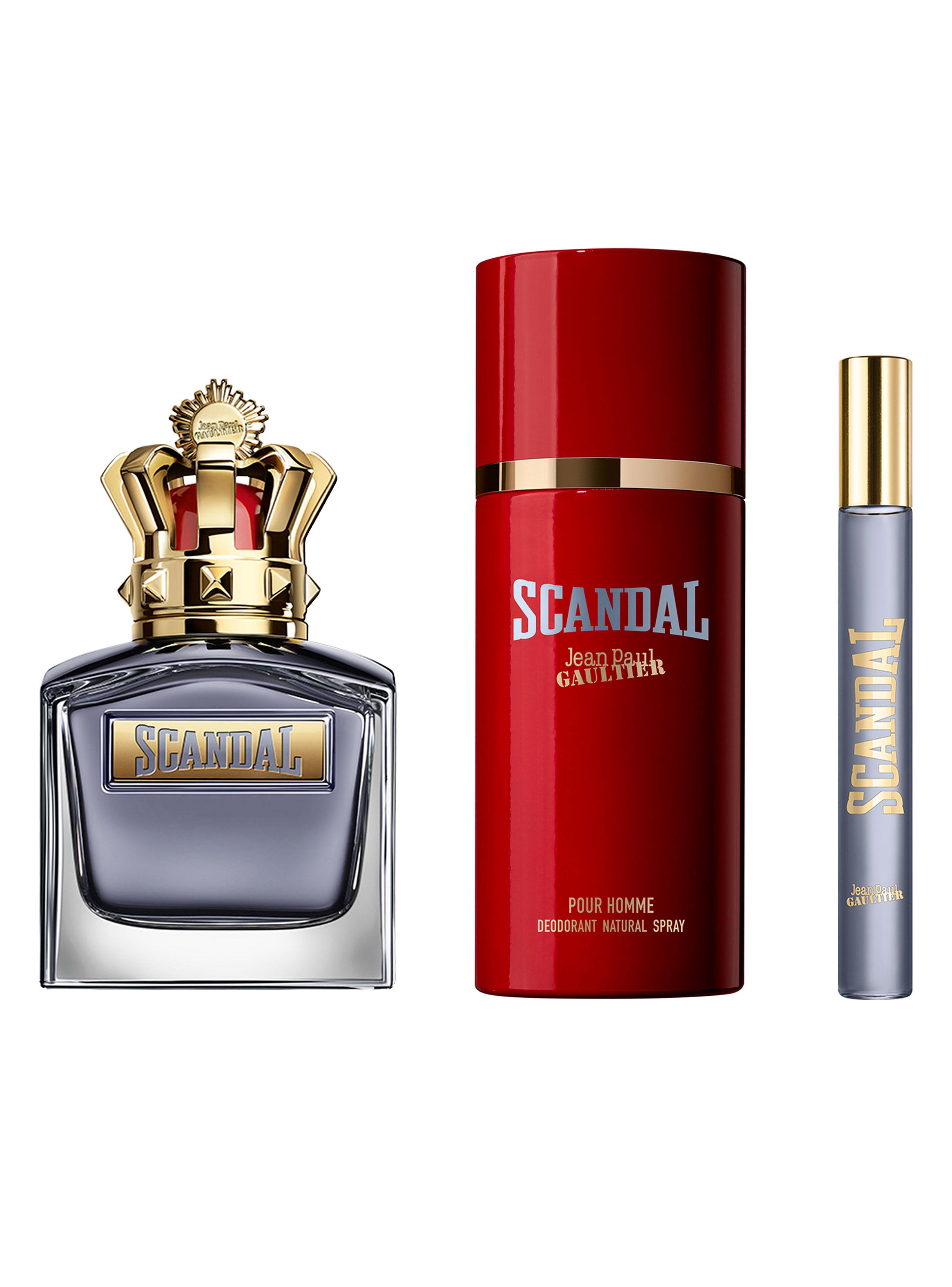 Set Perfume Scandal EDT Hombre 100 ml + Desodorante 150 ml + EDT 10 ml-1