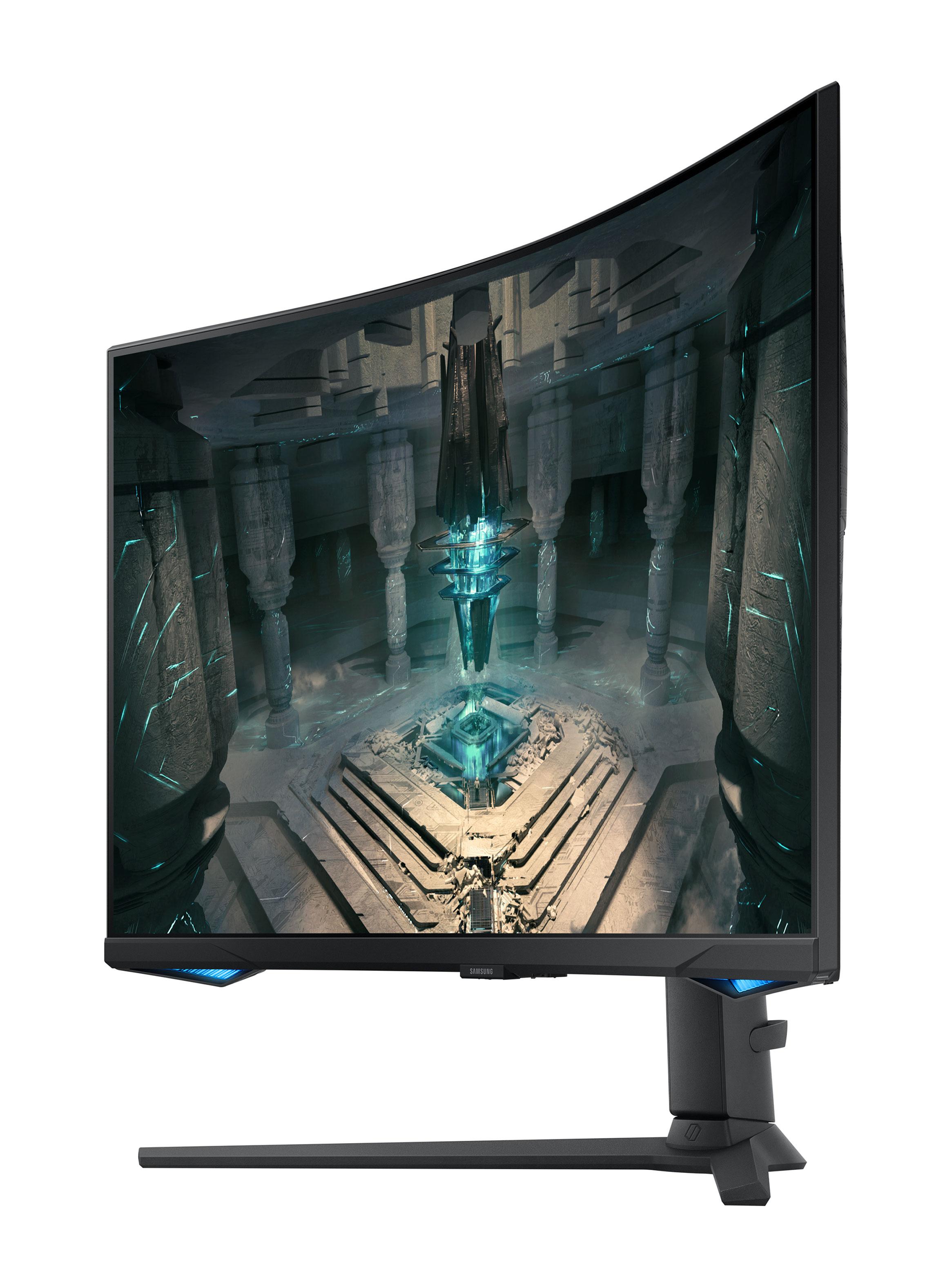 Monitor Gamer 32' Odyssey G65B QHD 240Hz Curvo-2