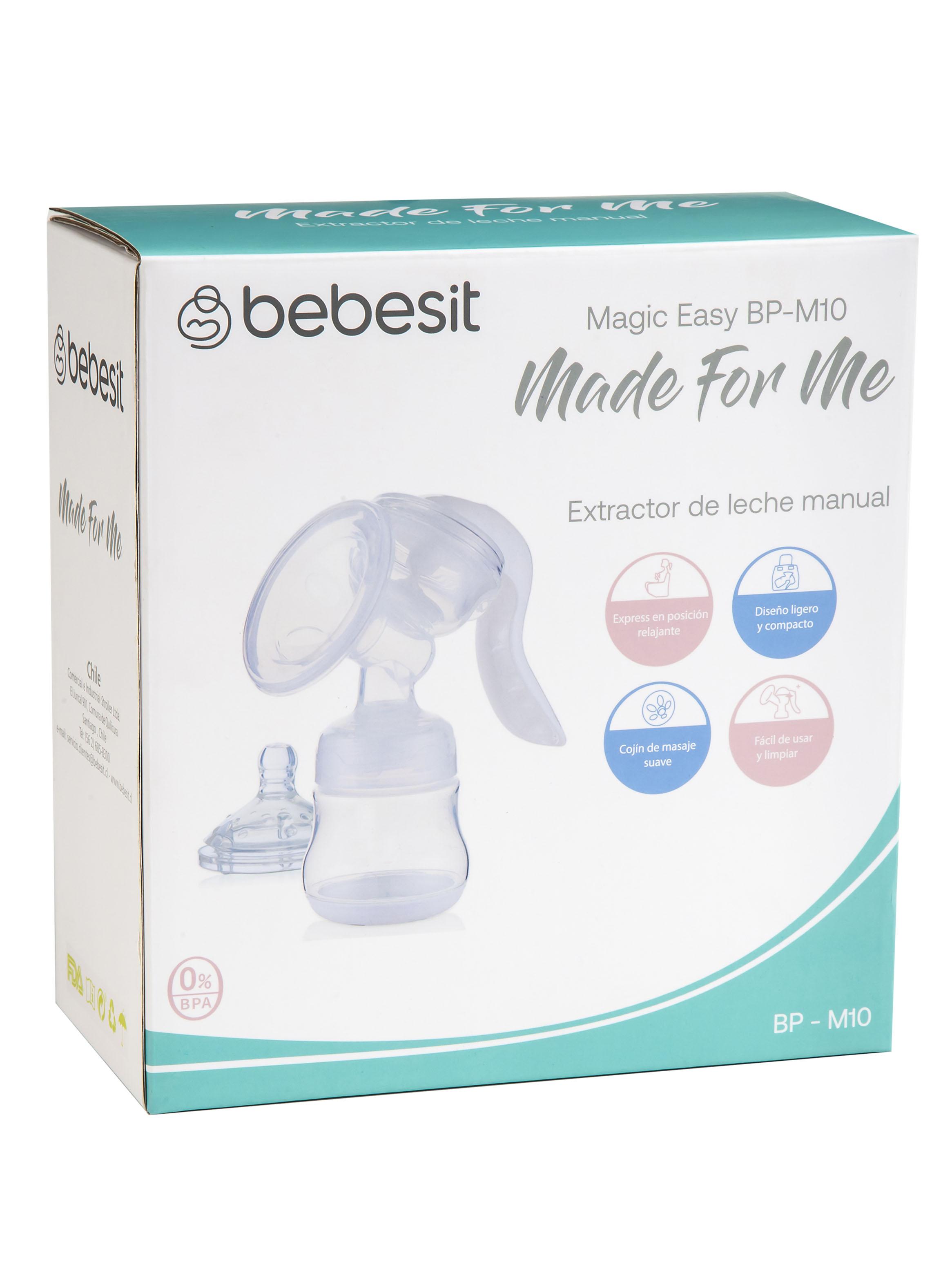 Extractor de Leche Materna Manual Magic Easy Bebesit-5