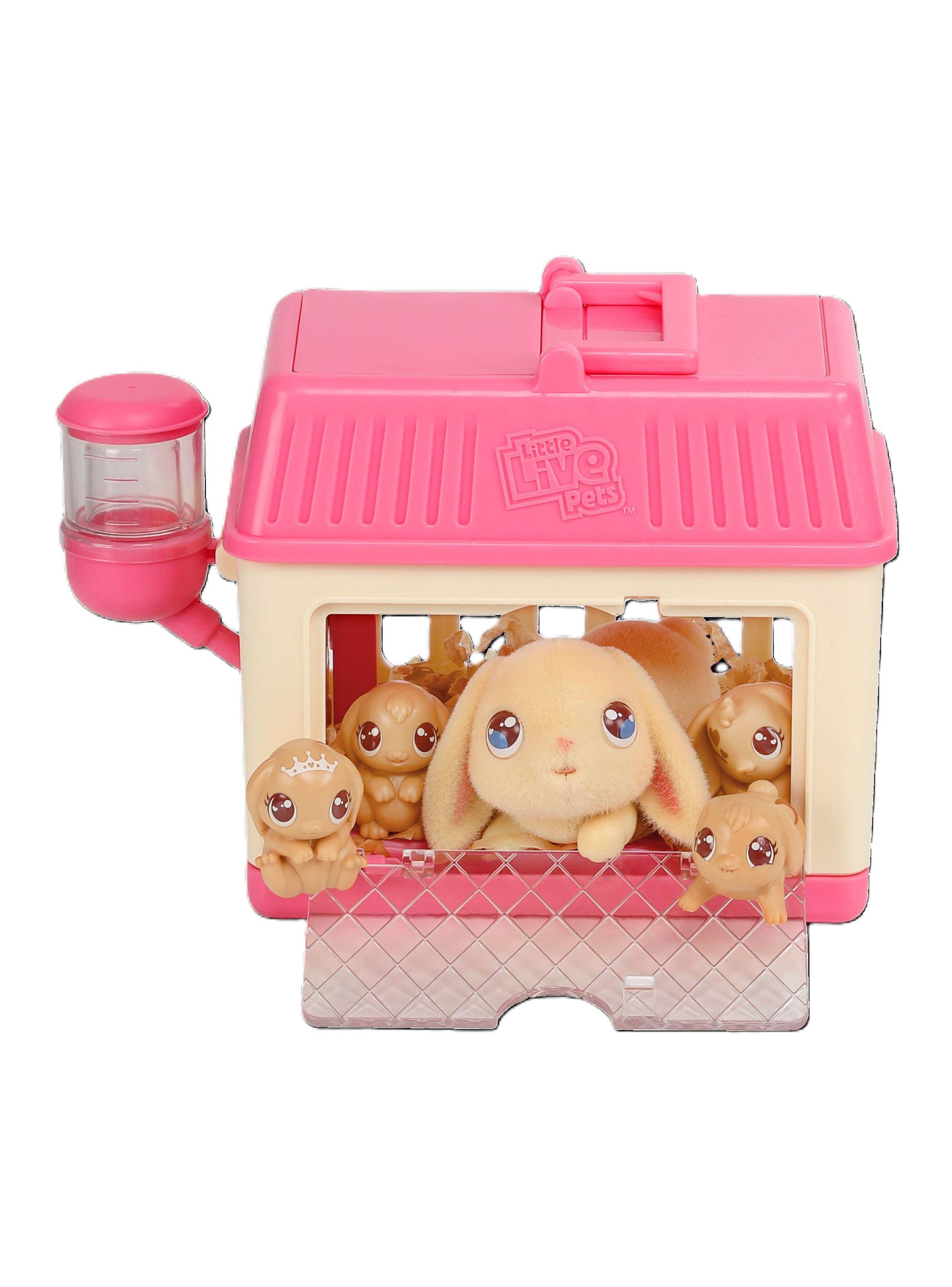 Set de Juego Little Live Pets Mamá Sorpresa Rosado-1