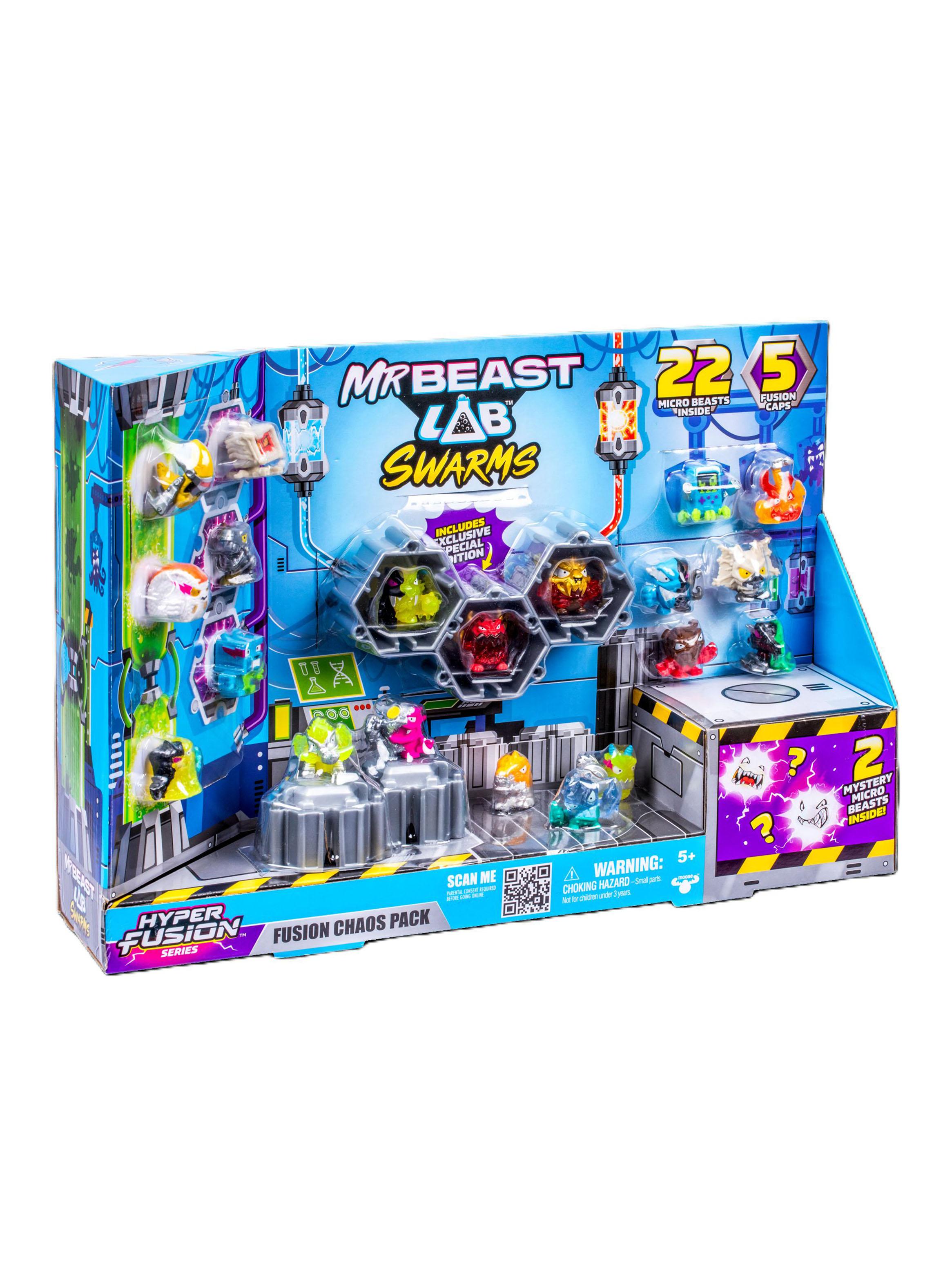 Set Figuras de Acción Lab Swarms Caos Fusión-2