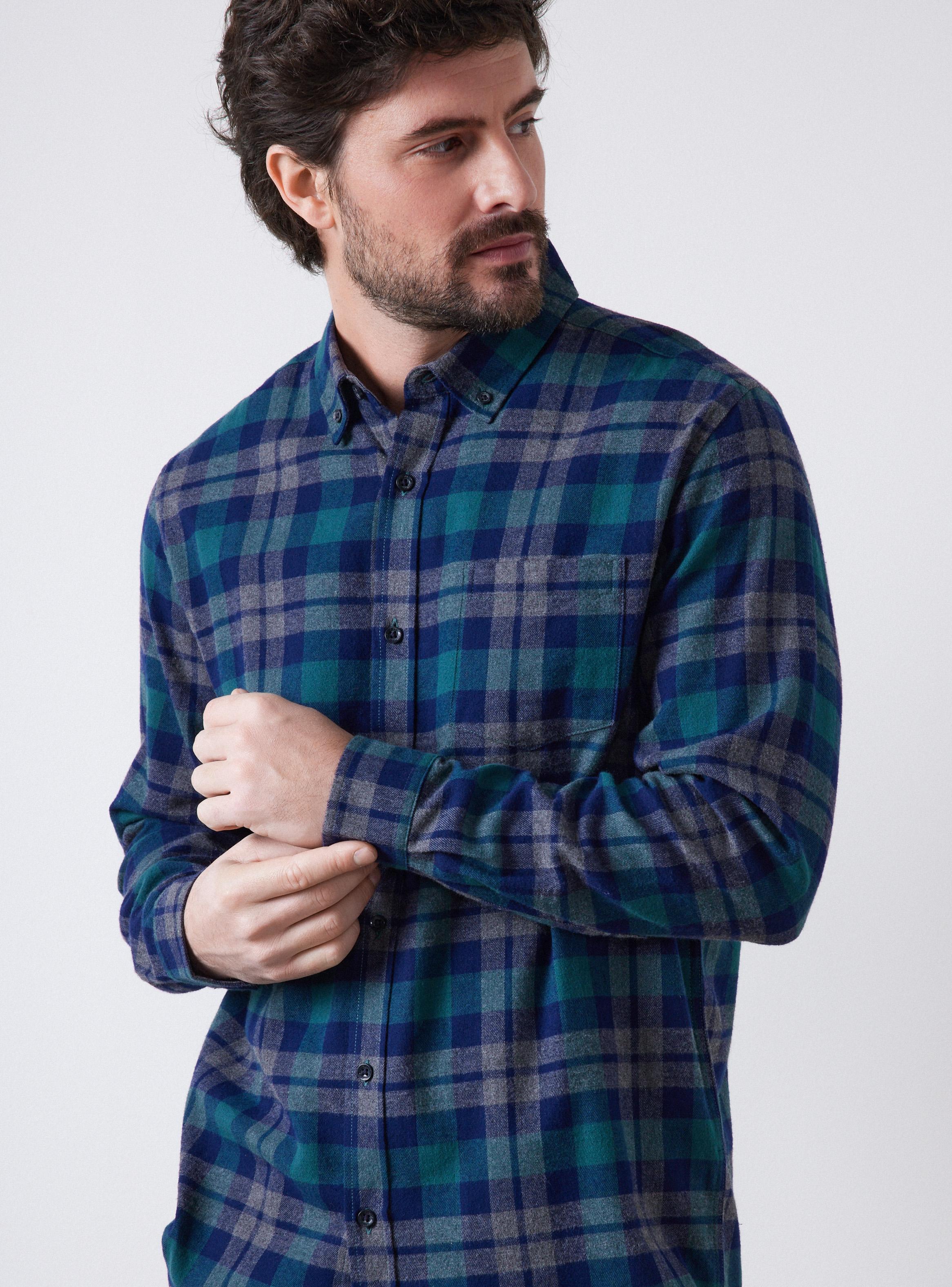 Camisa Franela Checks Multicolor-2