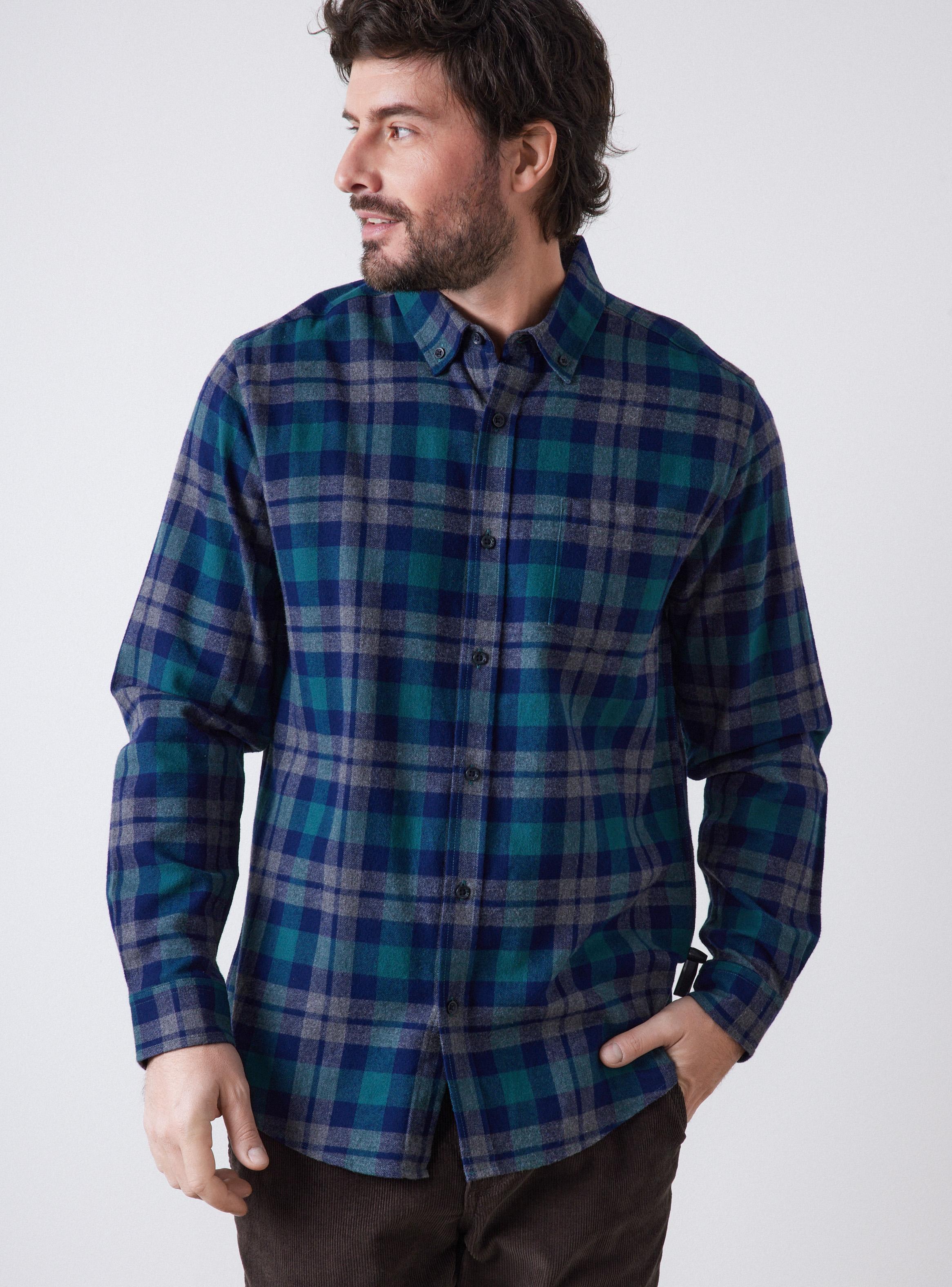 Camisa Franela Checks Multicolor-3