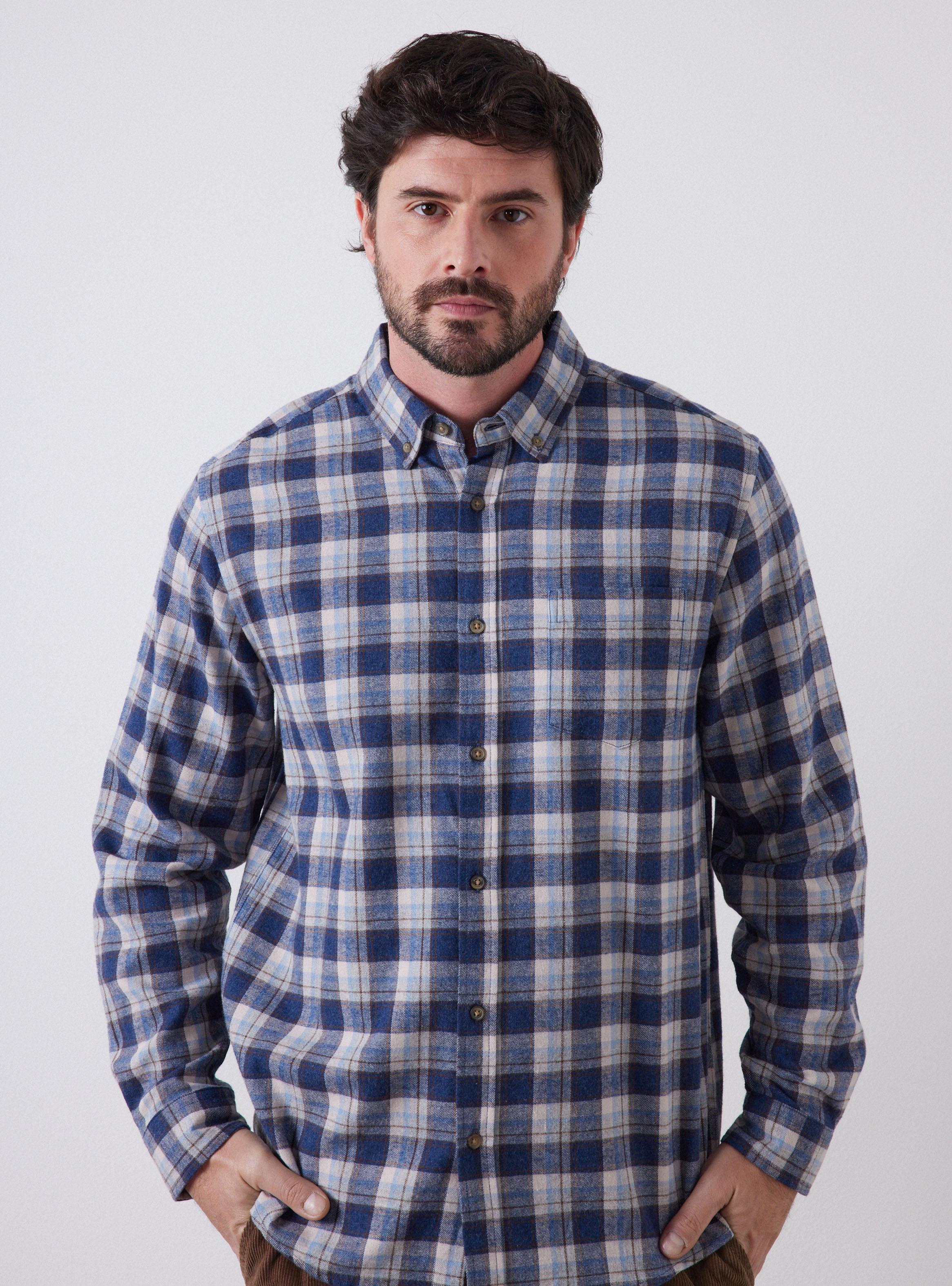 Camisa Franela Manga Larga-2