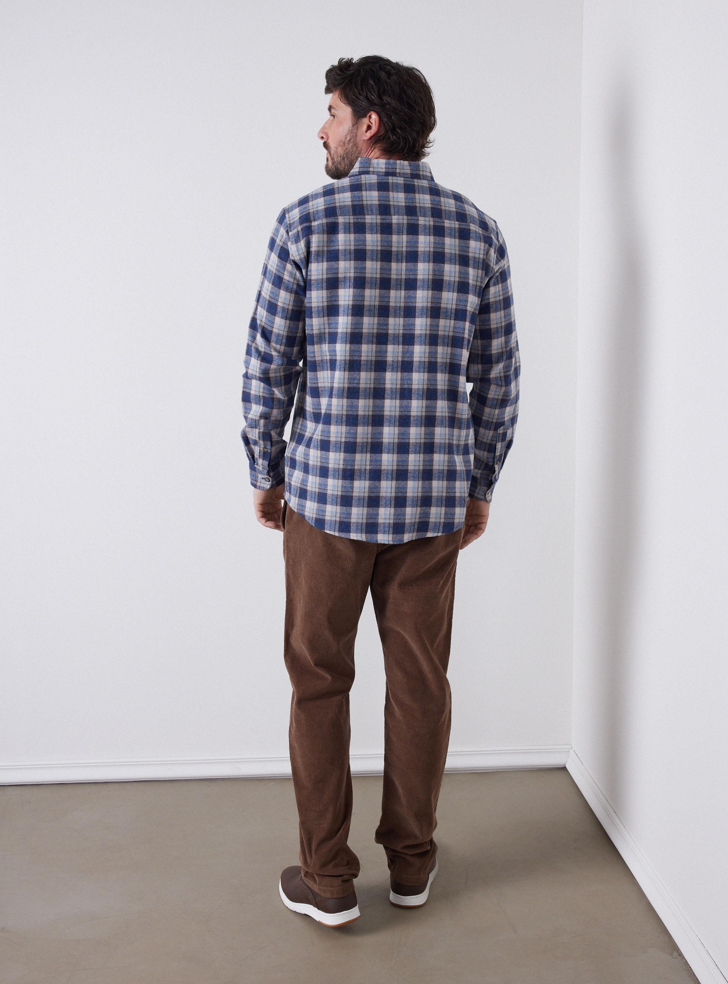 Camisa Franela Manga Larga-5