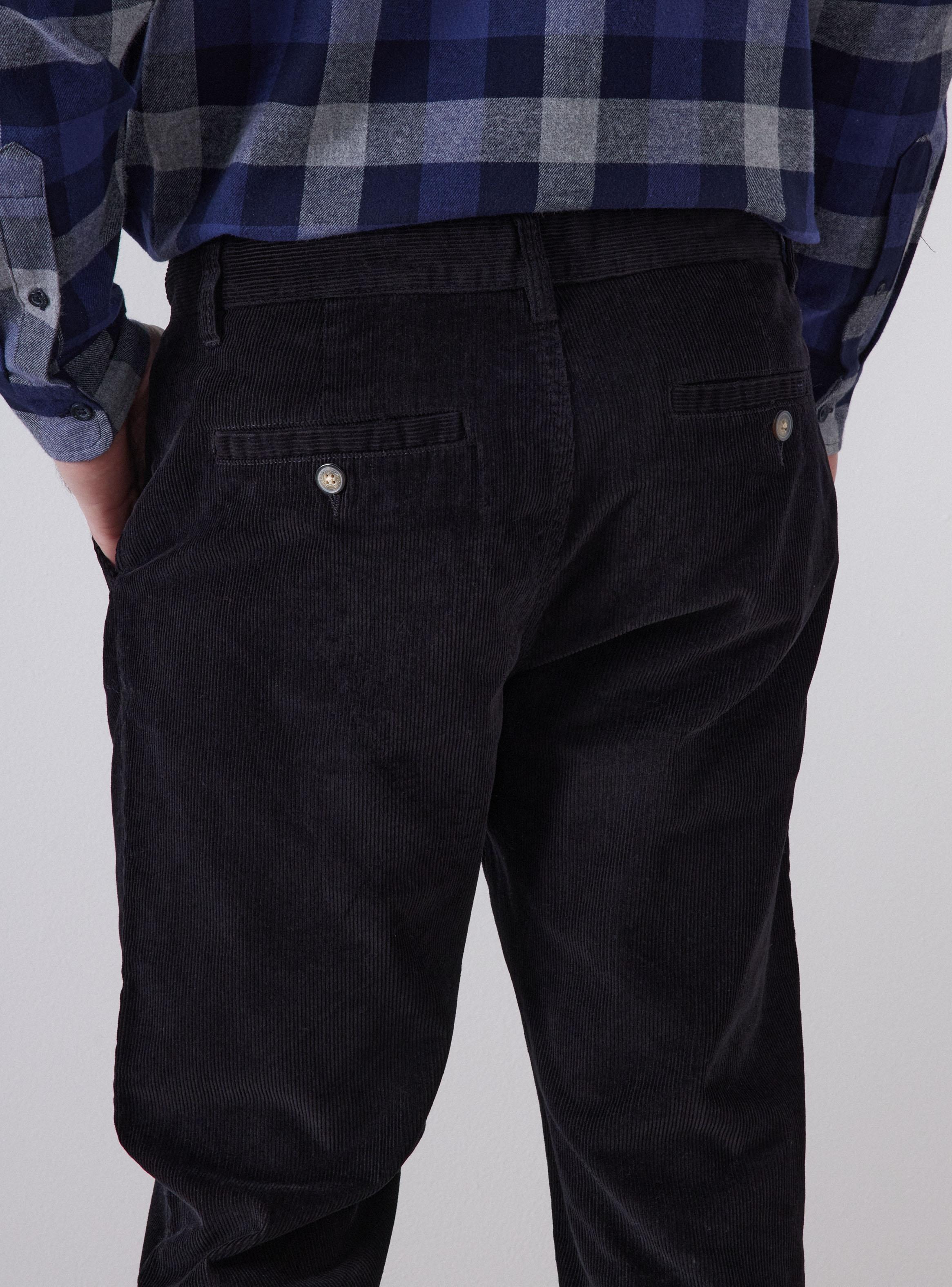 Pantalón Cotelé Corte Chino-3